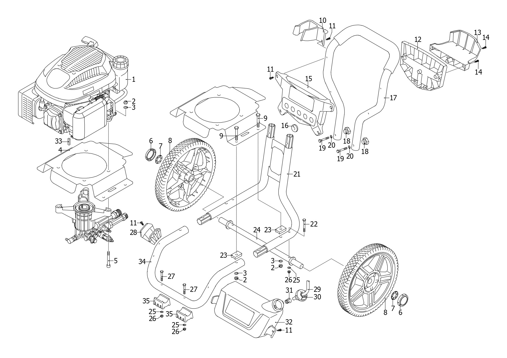 STANLEY PRESSURE WASHER (Type 1)