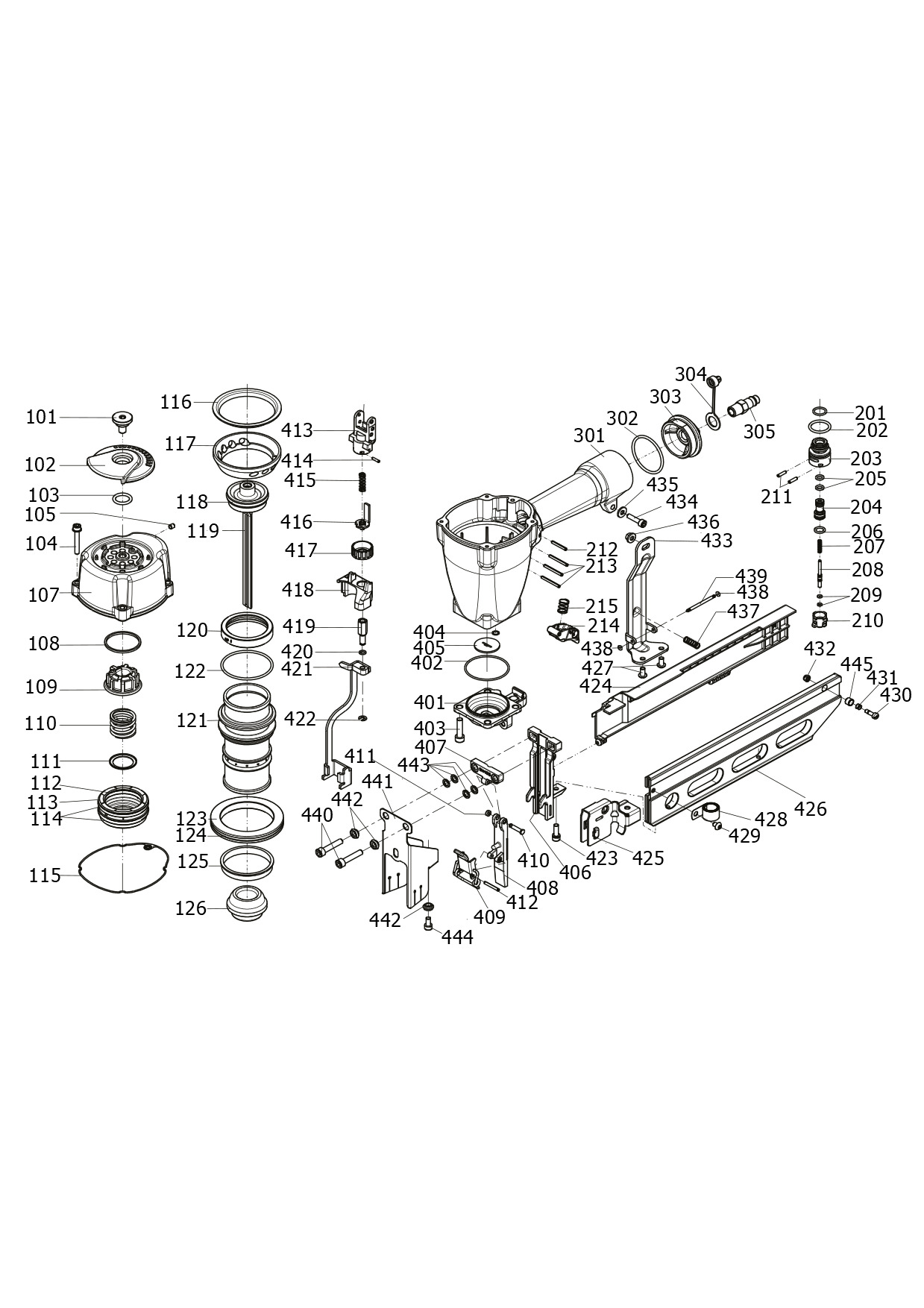 BOSTITCH STAPLER (Type 1)