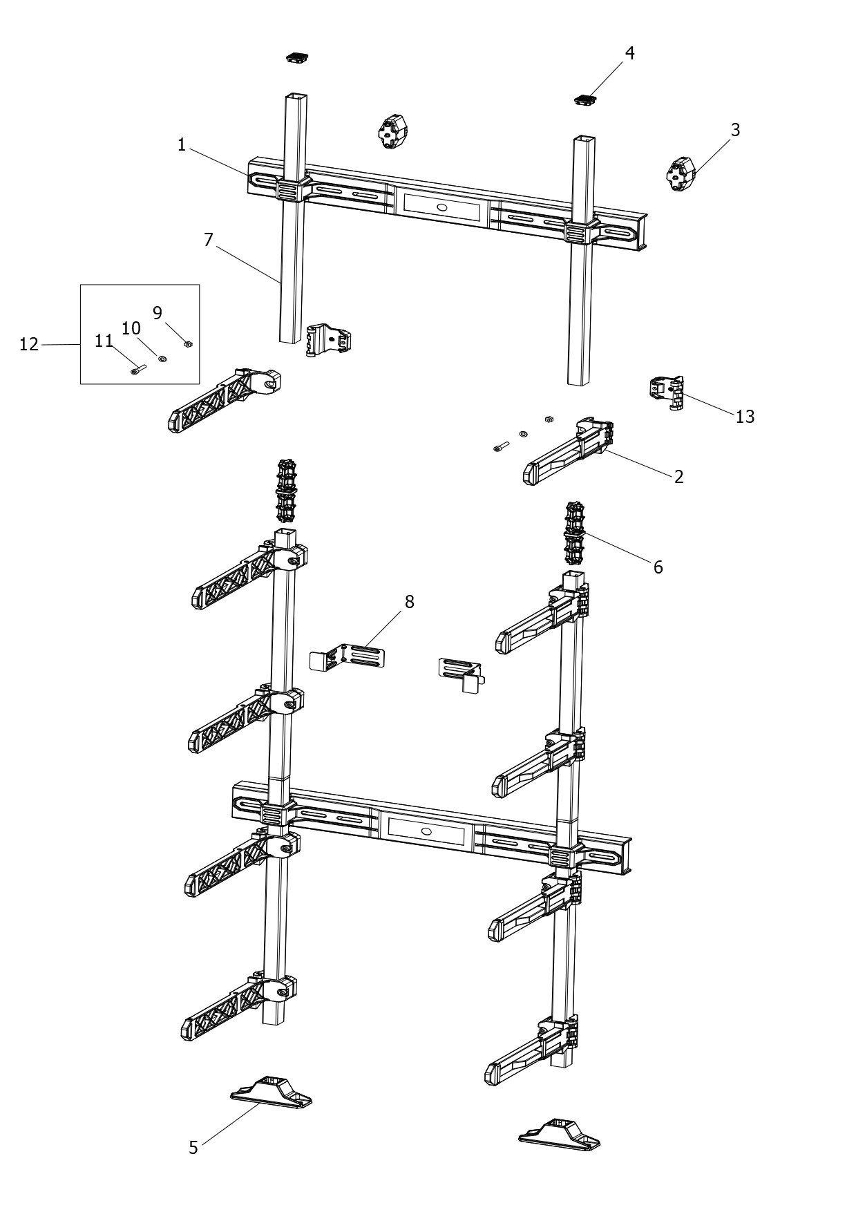 DEWALT RACK (Type 1)
