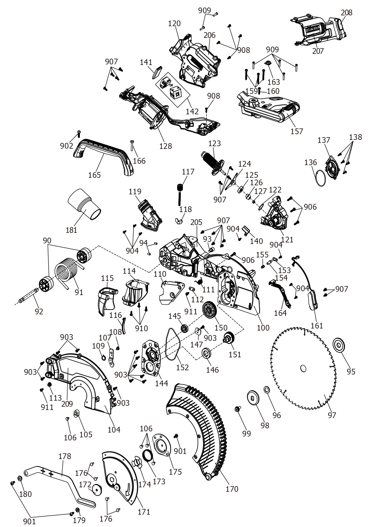 DEWALT MITRE SAW (Type 21)