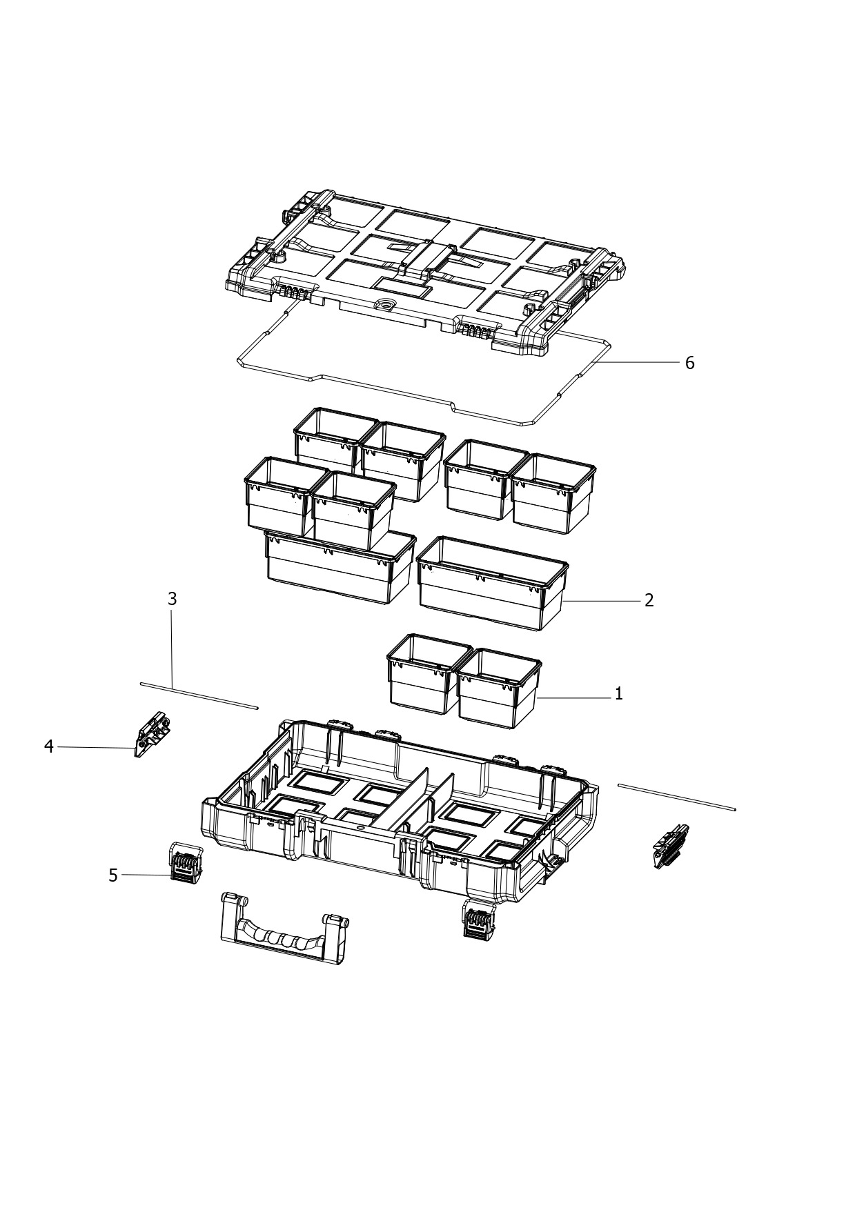 DEWALT DRAWER CABINET (Type 1)