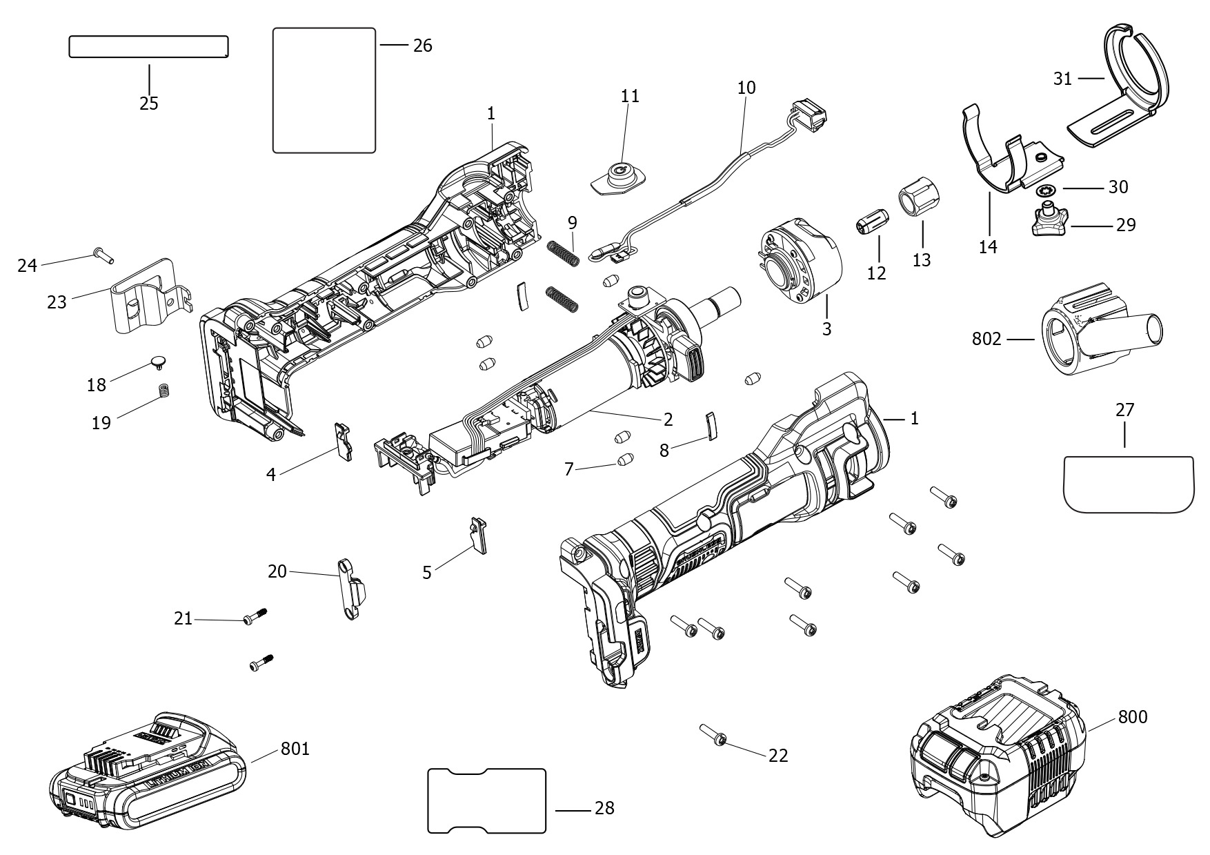 DEWALT CUT OUT TOOL (Type 1)