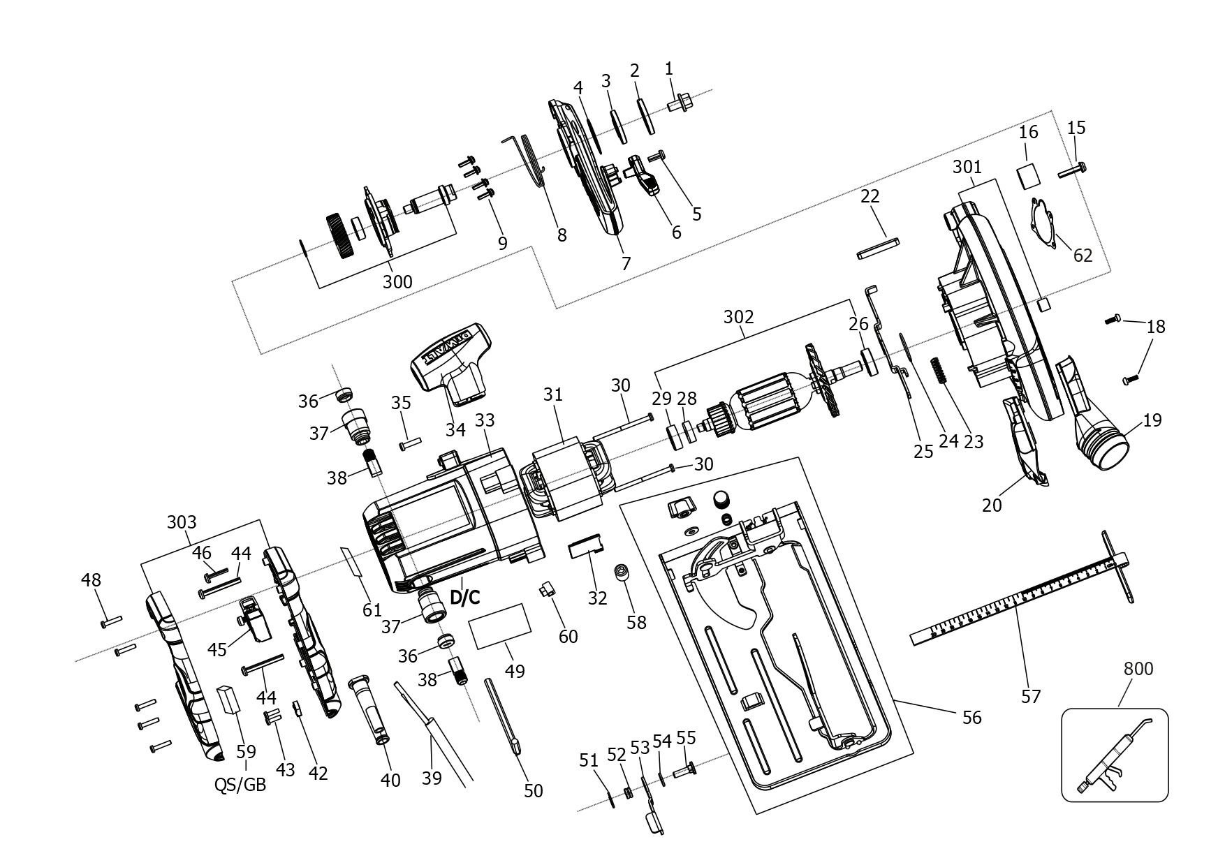 DEWALT CIRCULAR SAW (Type 1)