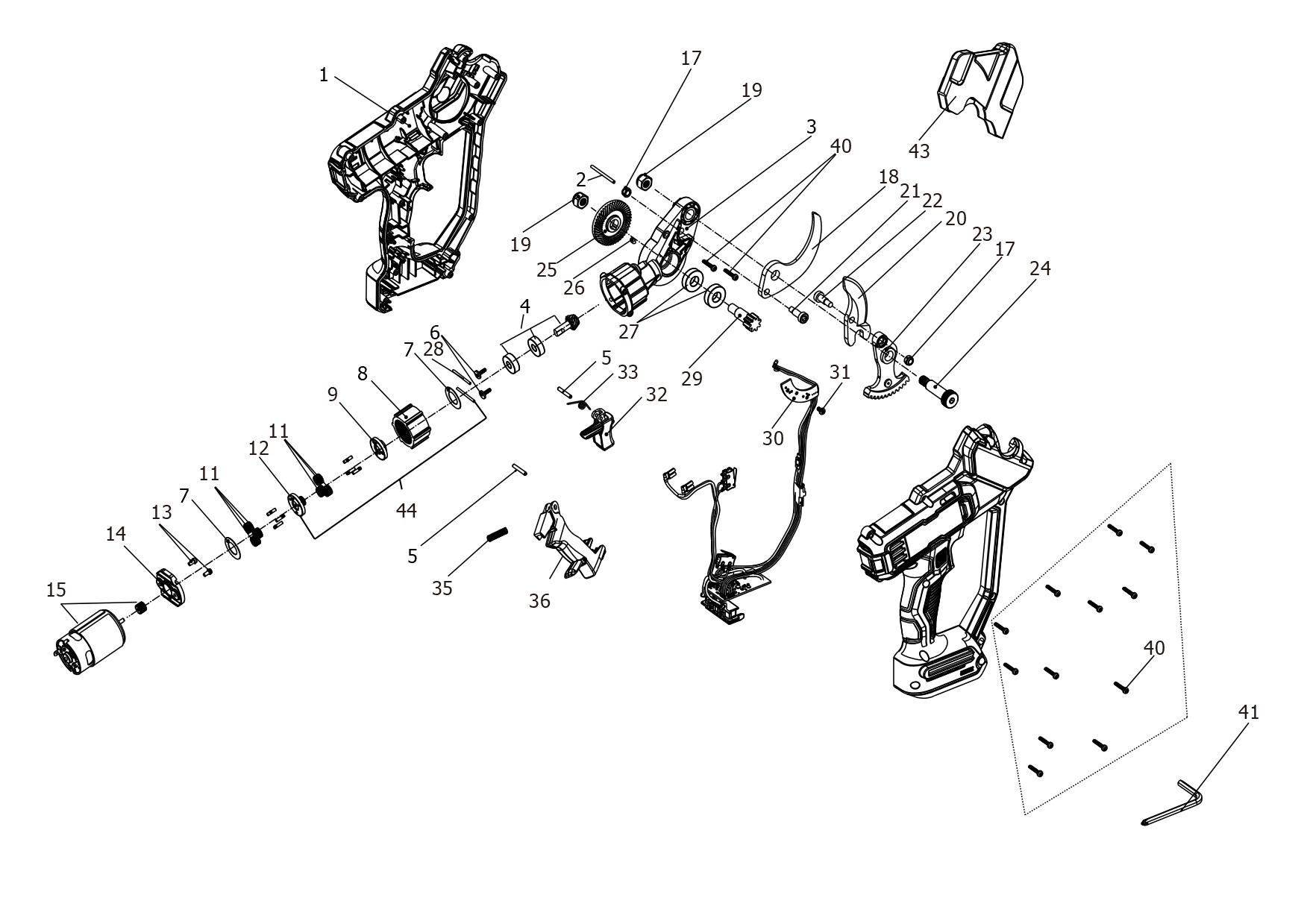 DEWALT PRUNER (Type 1)