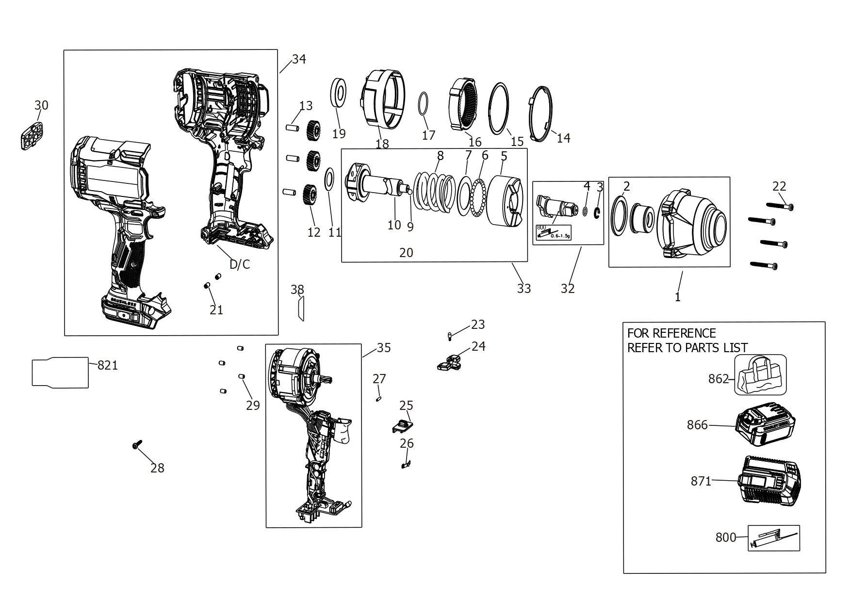 STANLEY IMPACT WRENCH (Type 1)