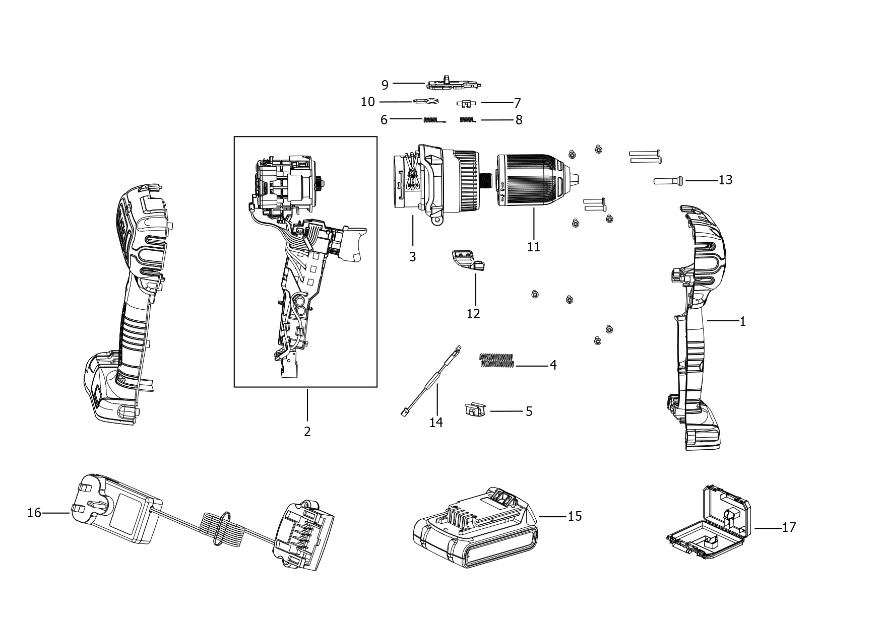 BLACK+DECKER HAMMER DRILL (Type H2)