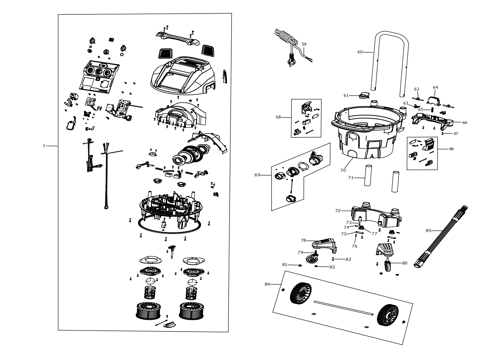 DEWALT DUST EXTRACTOR (Type 2)