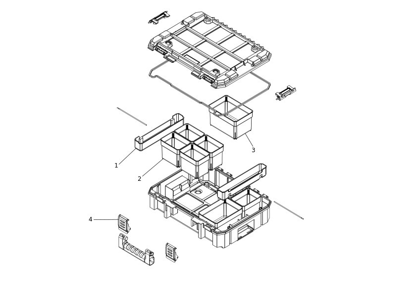 DEWALT ORGANIZATOR (Type 1)
