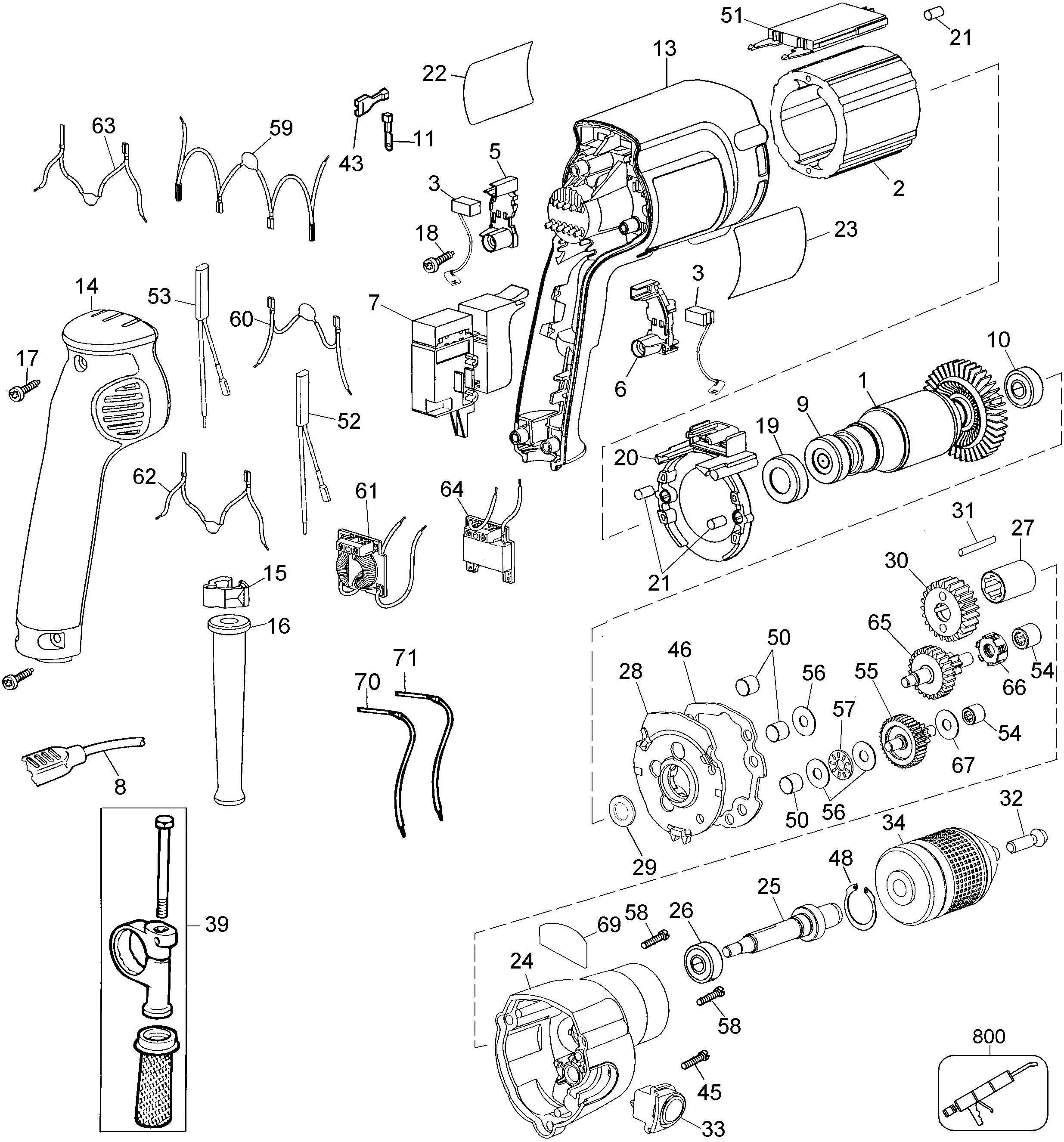 DEWALT DRILL Type A1