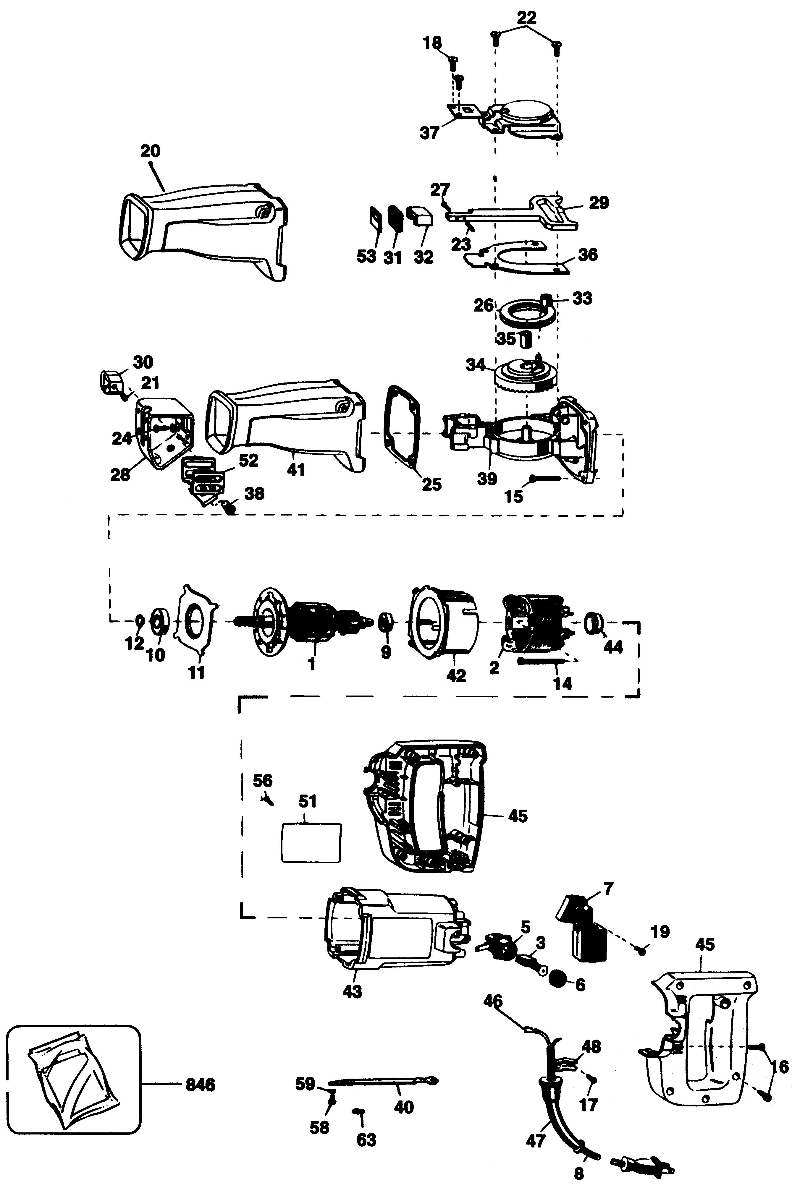 BLACK+DECKER CUT SAW KIT,PROF.GERMANY Type 100