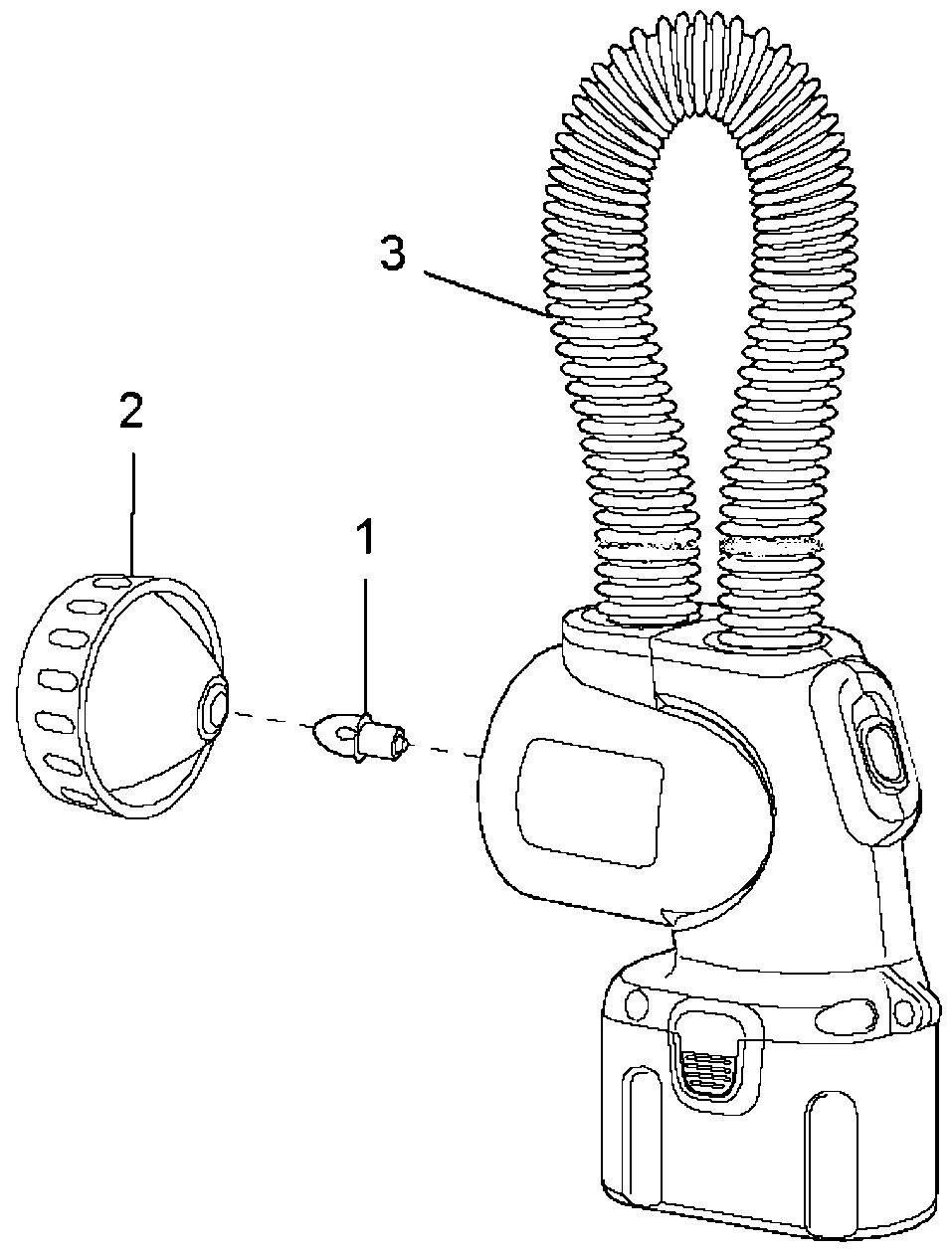 DEWALT 14.4V FLEX.FLOOD-EUROPE Type 1