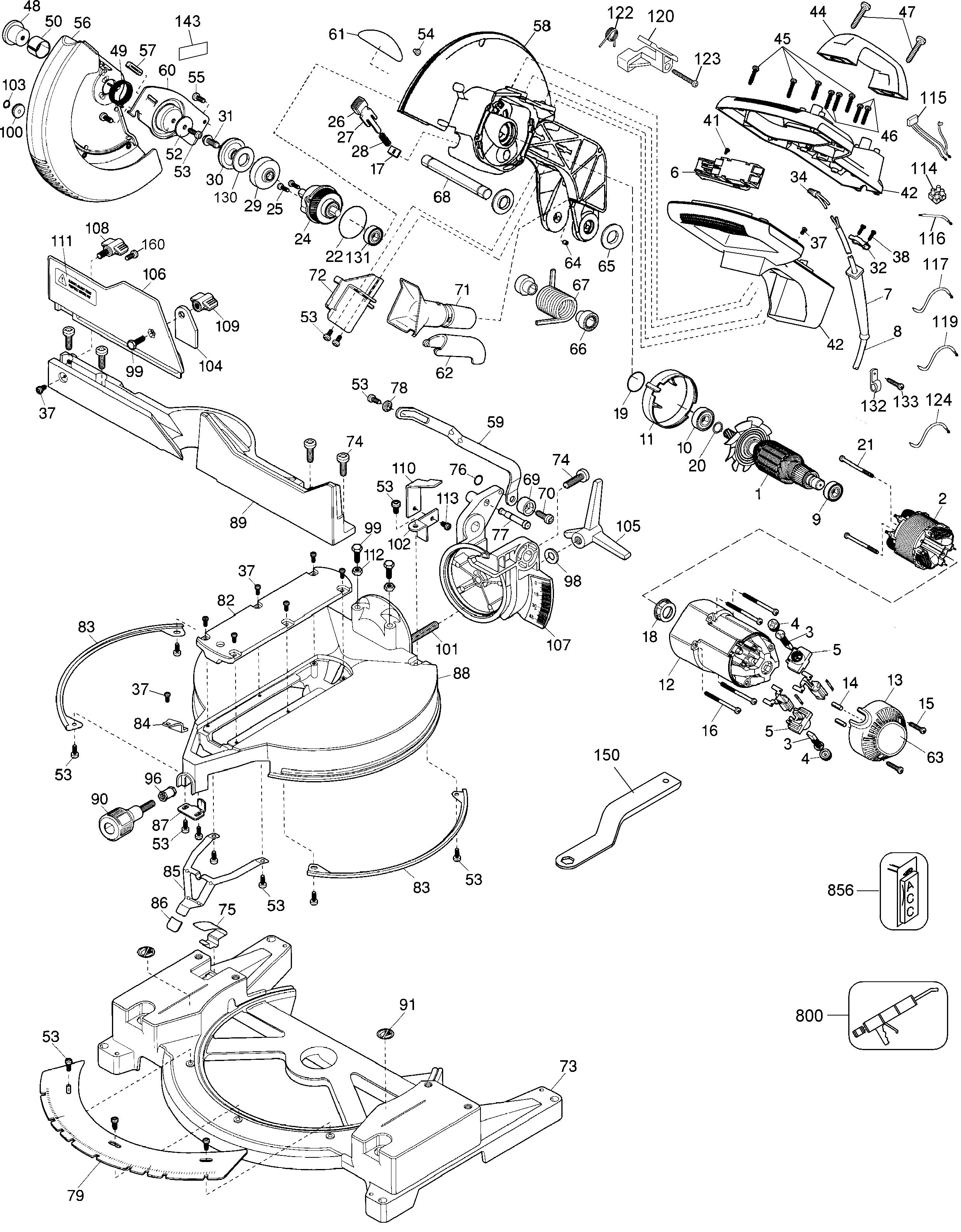 DEWALT MITRE SAW Type 4
