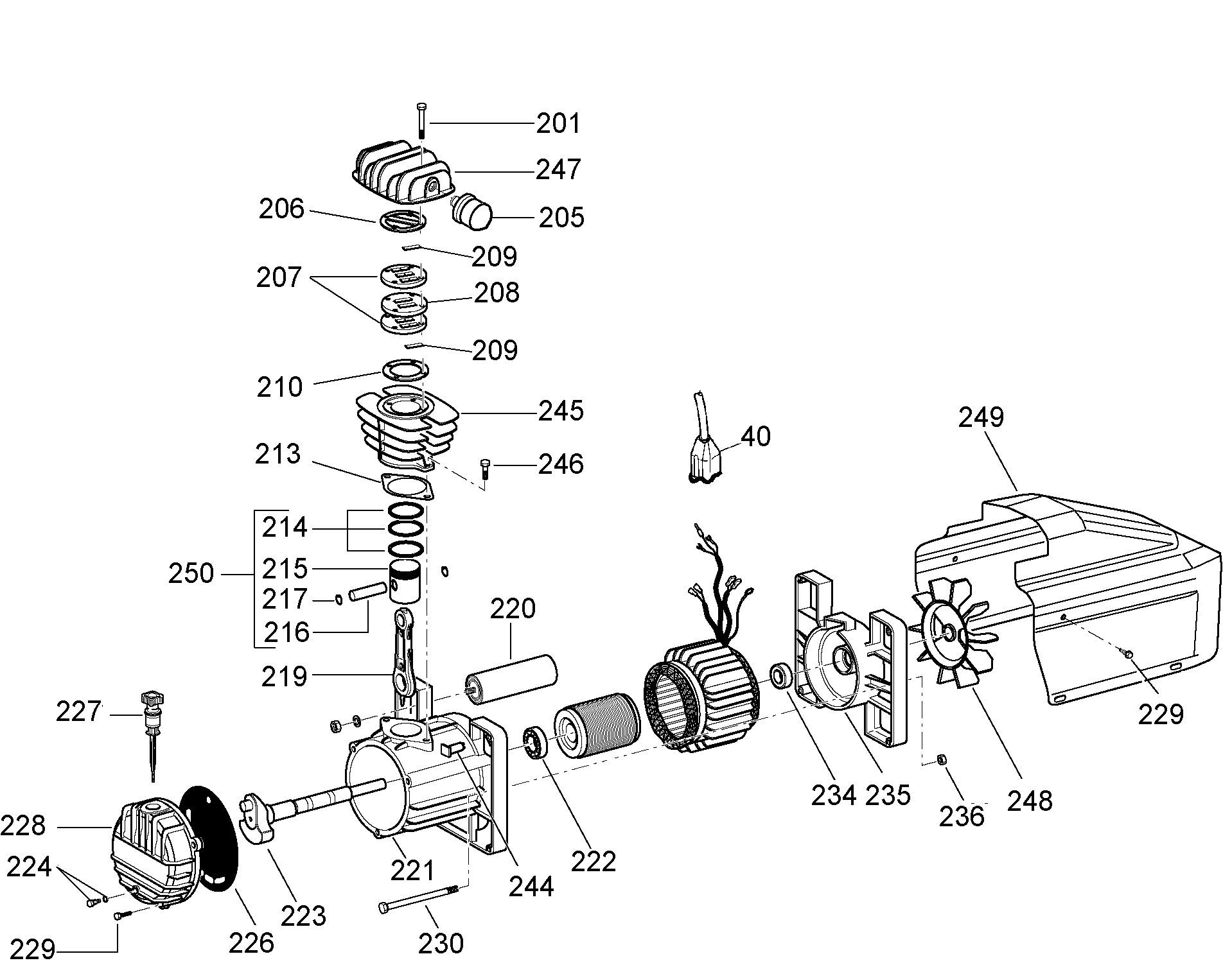 DEWALT COMPRESSOR Type 2