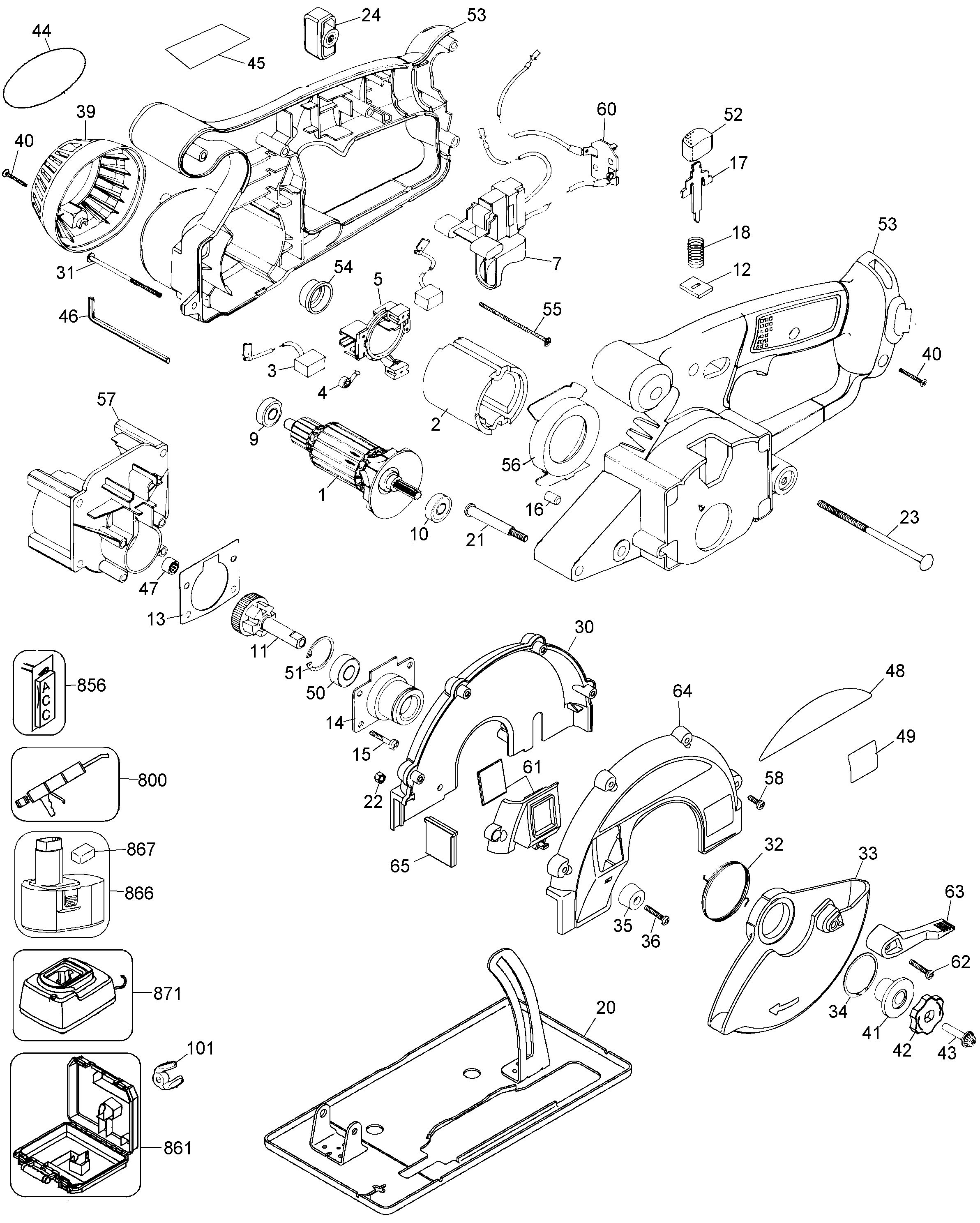 DEWALT CIRCULAR SAW Type 1