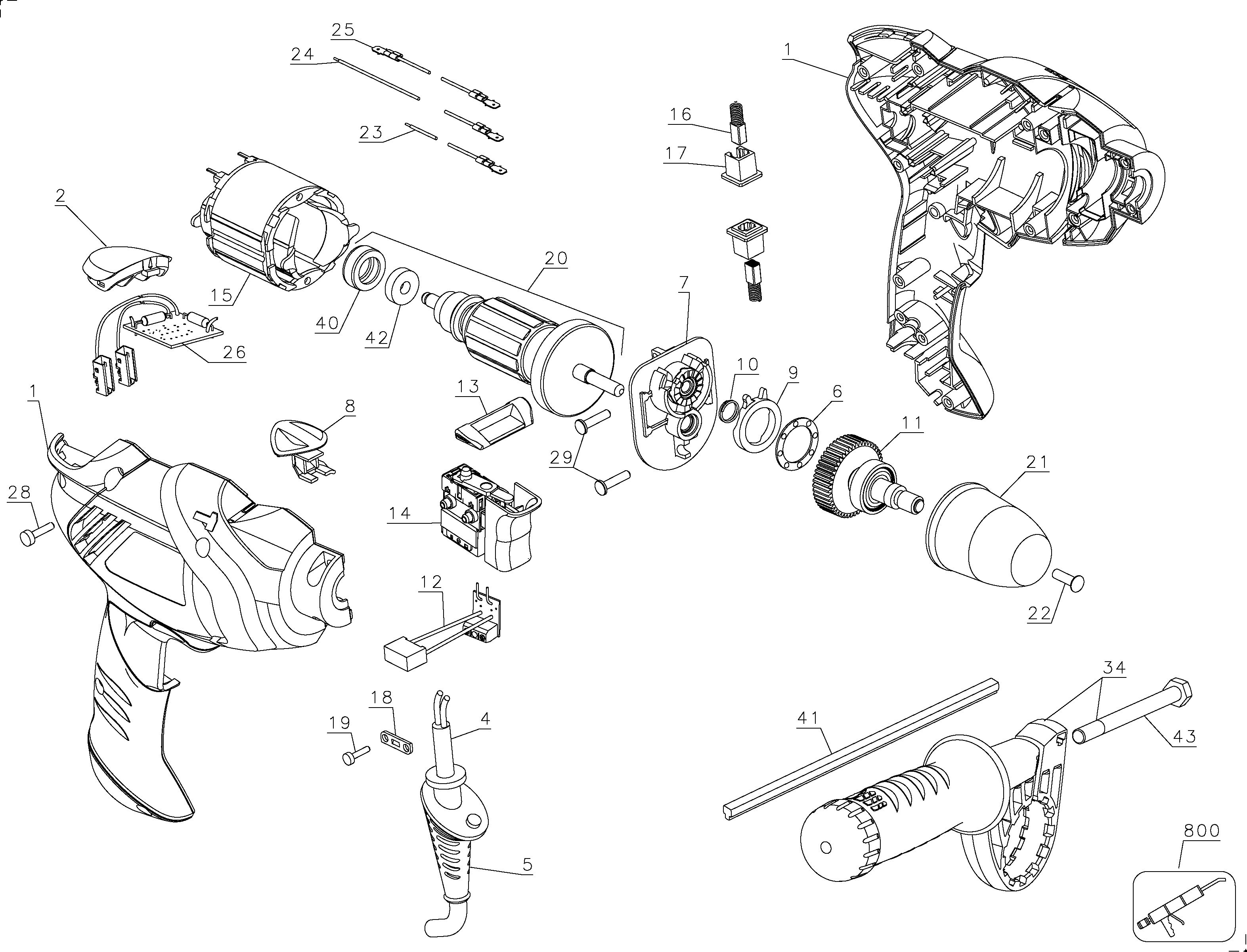 600W DRILL