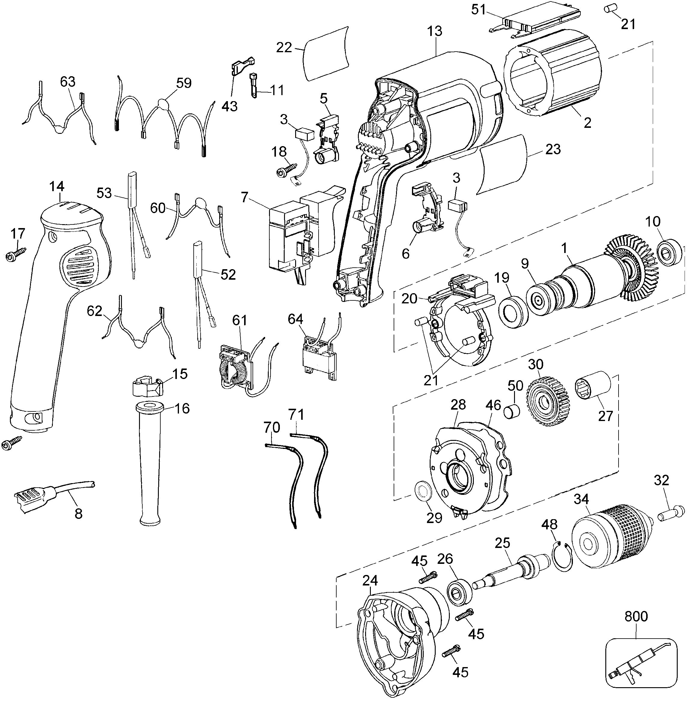 DEWALT DRILL Type A1