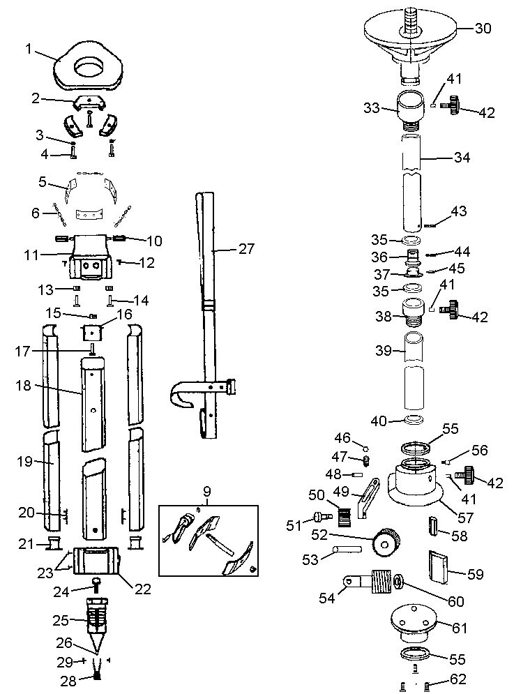 DEWALT TRIPOD Type 1