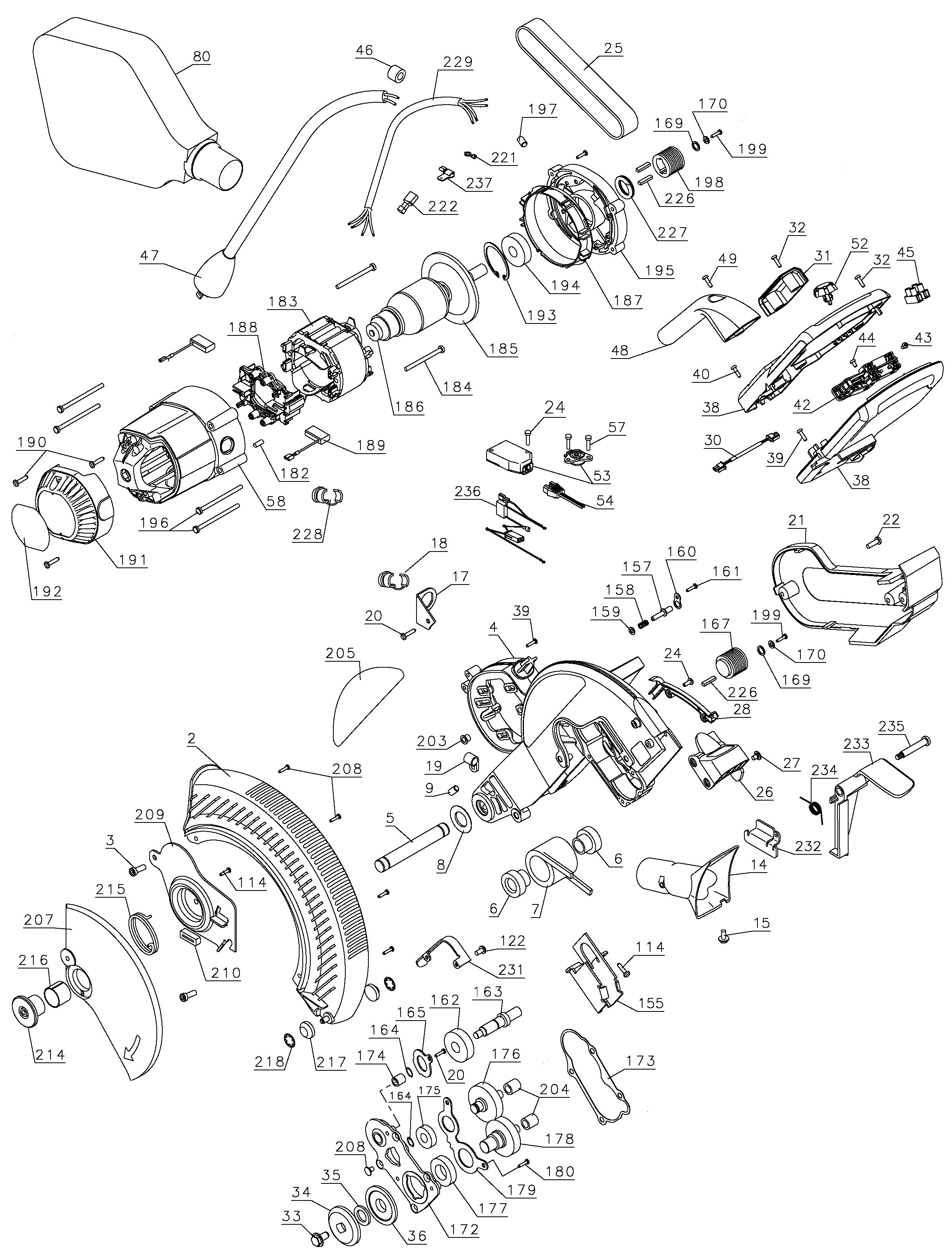 DEWALT MITER SAW Type 1
