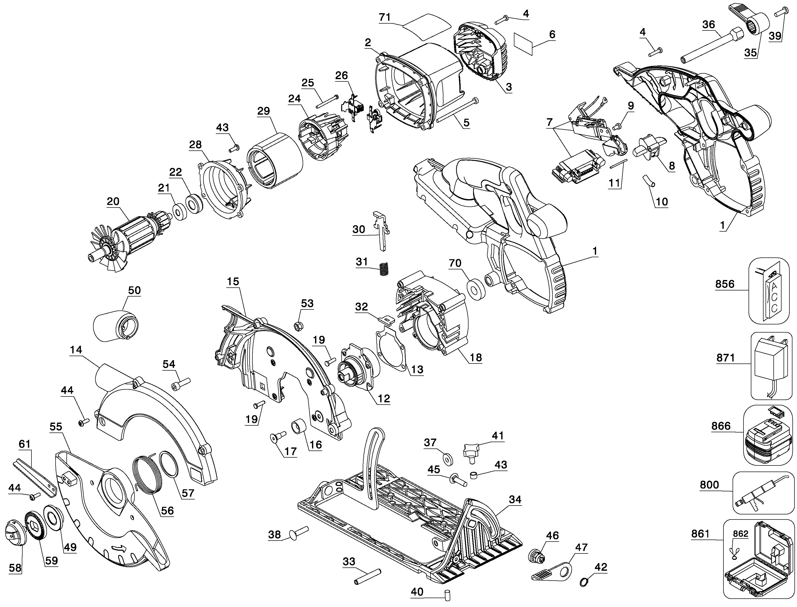 36V Circular Saw
