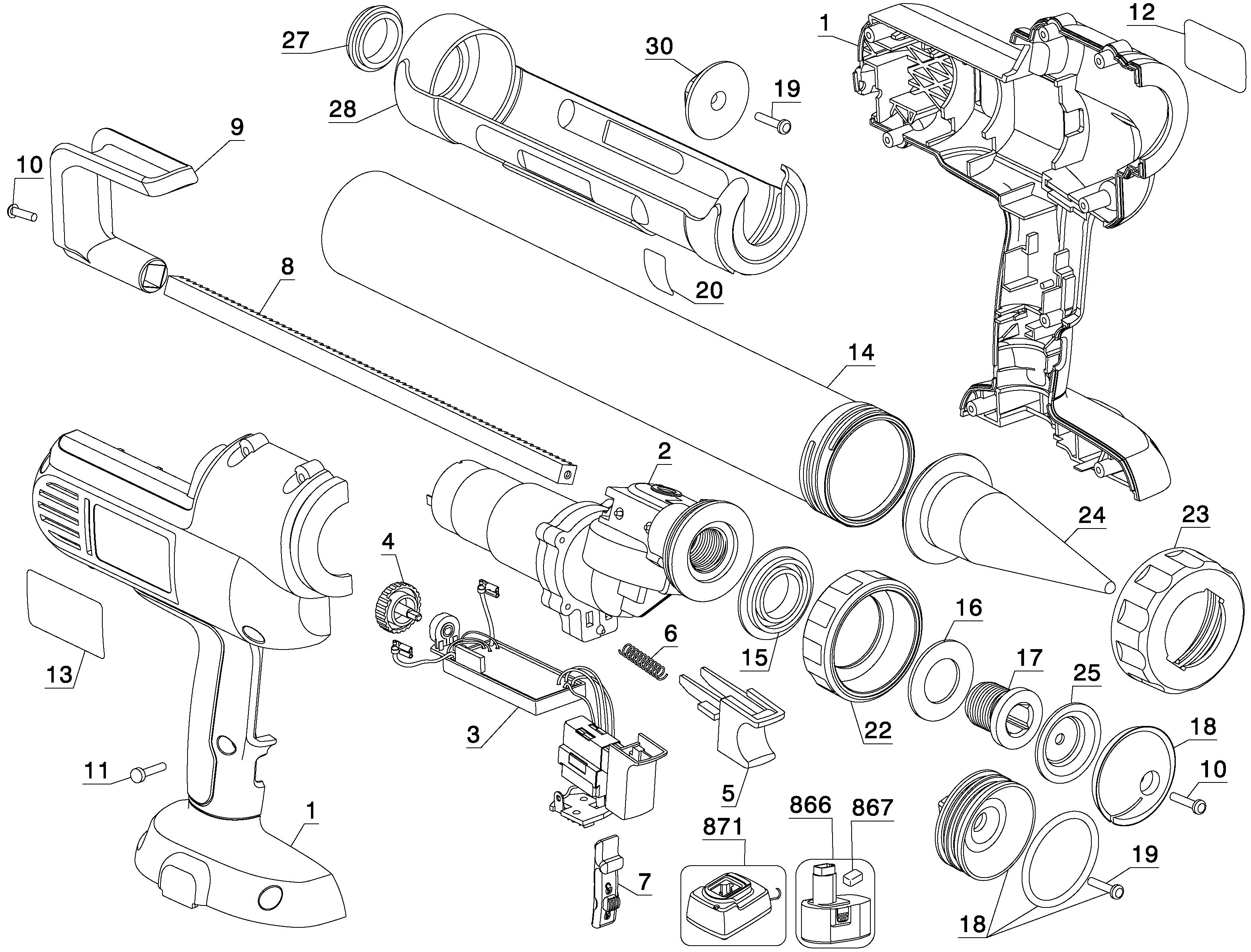 CAULK GUN