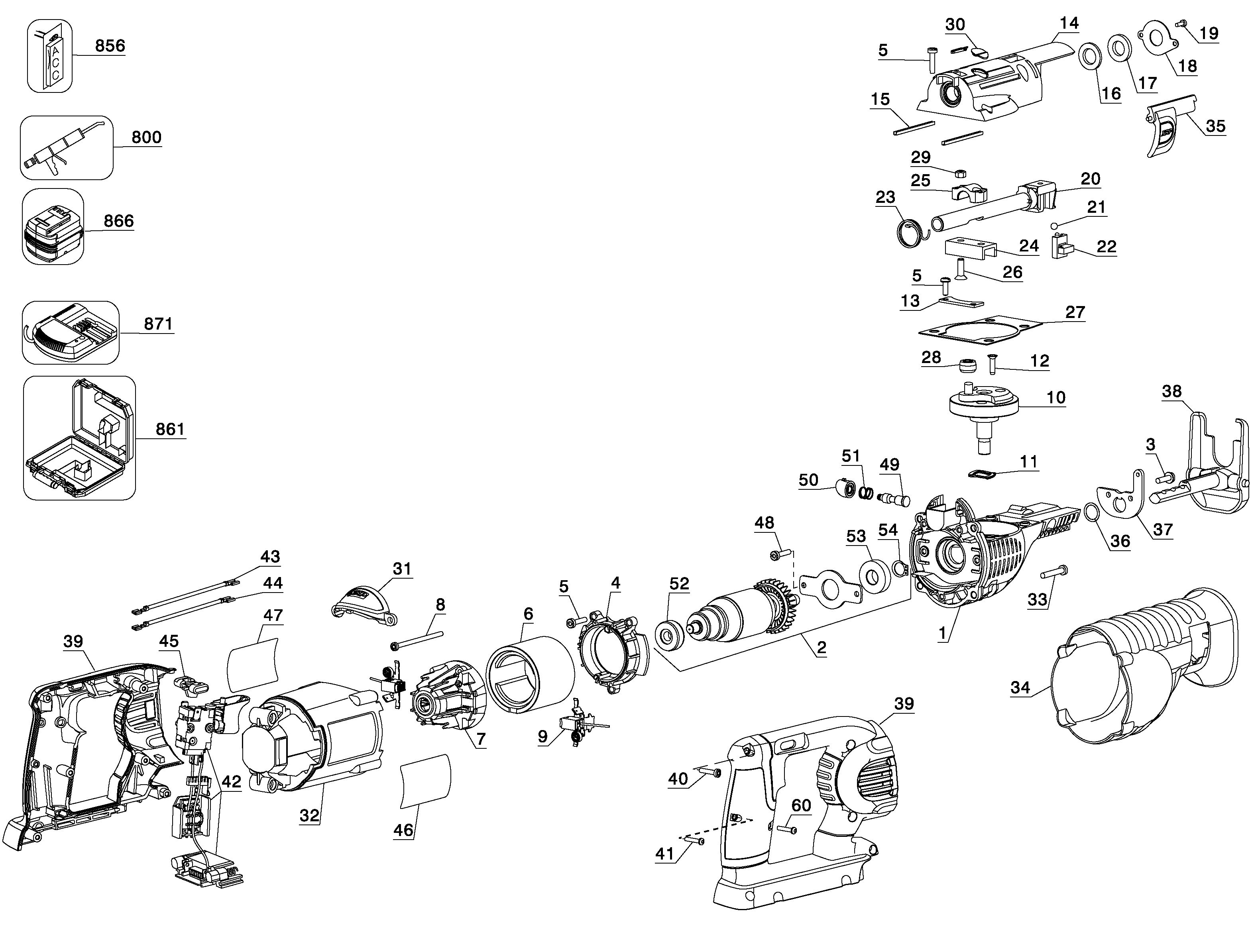 DEWALT 28V Li-lon Reciprocating Type 1