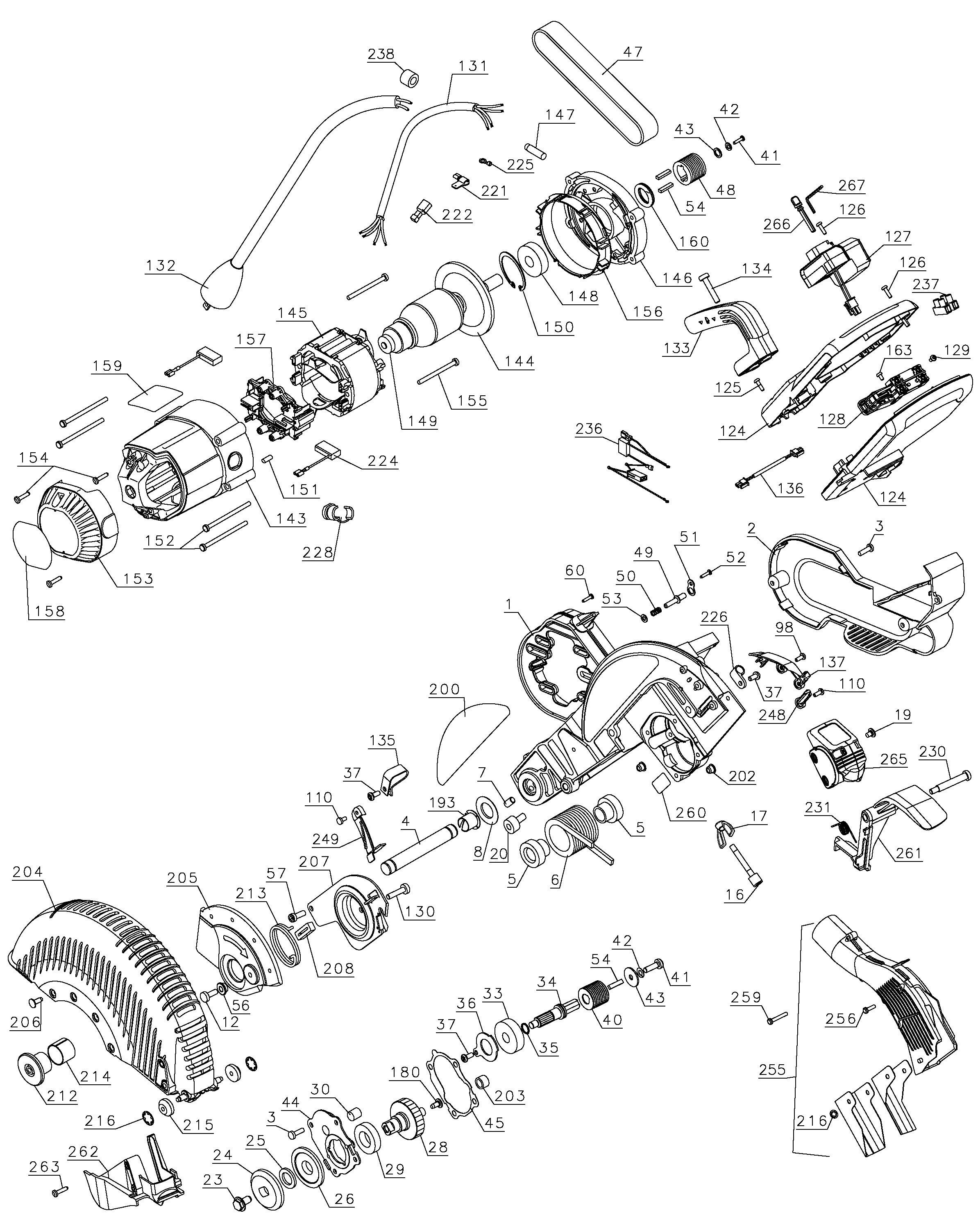 DEWALT MITRE SAW Type 1