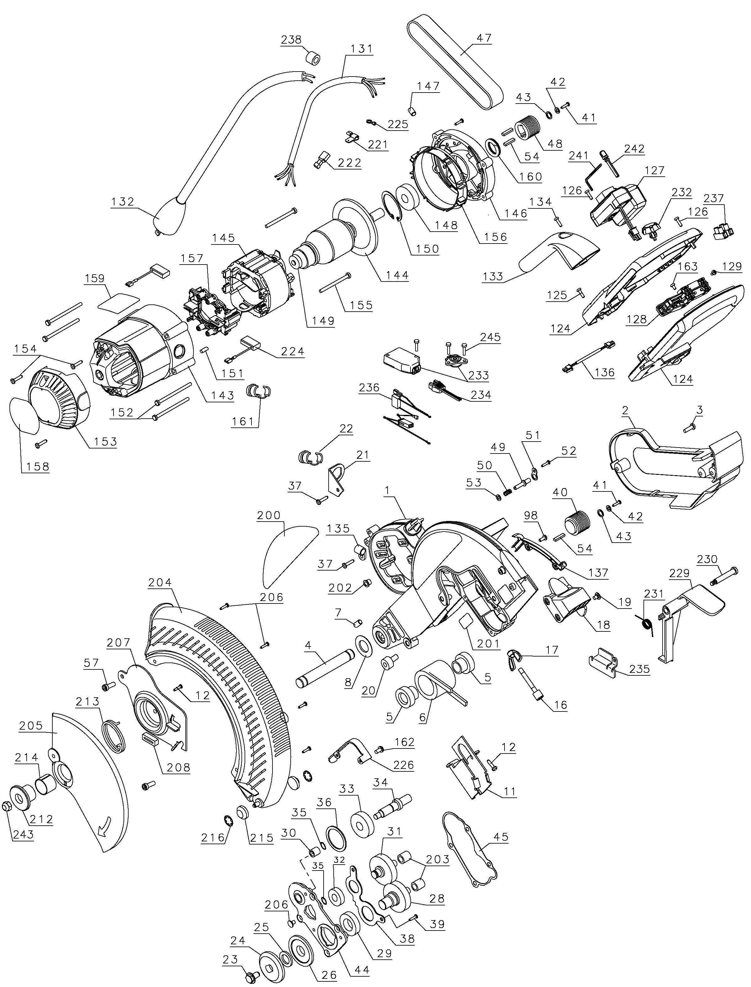 DEWALT MITRE SAW Type 2