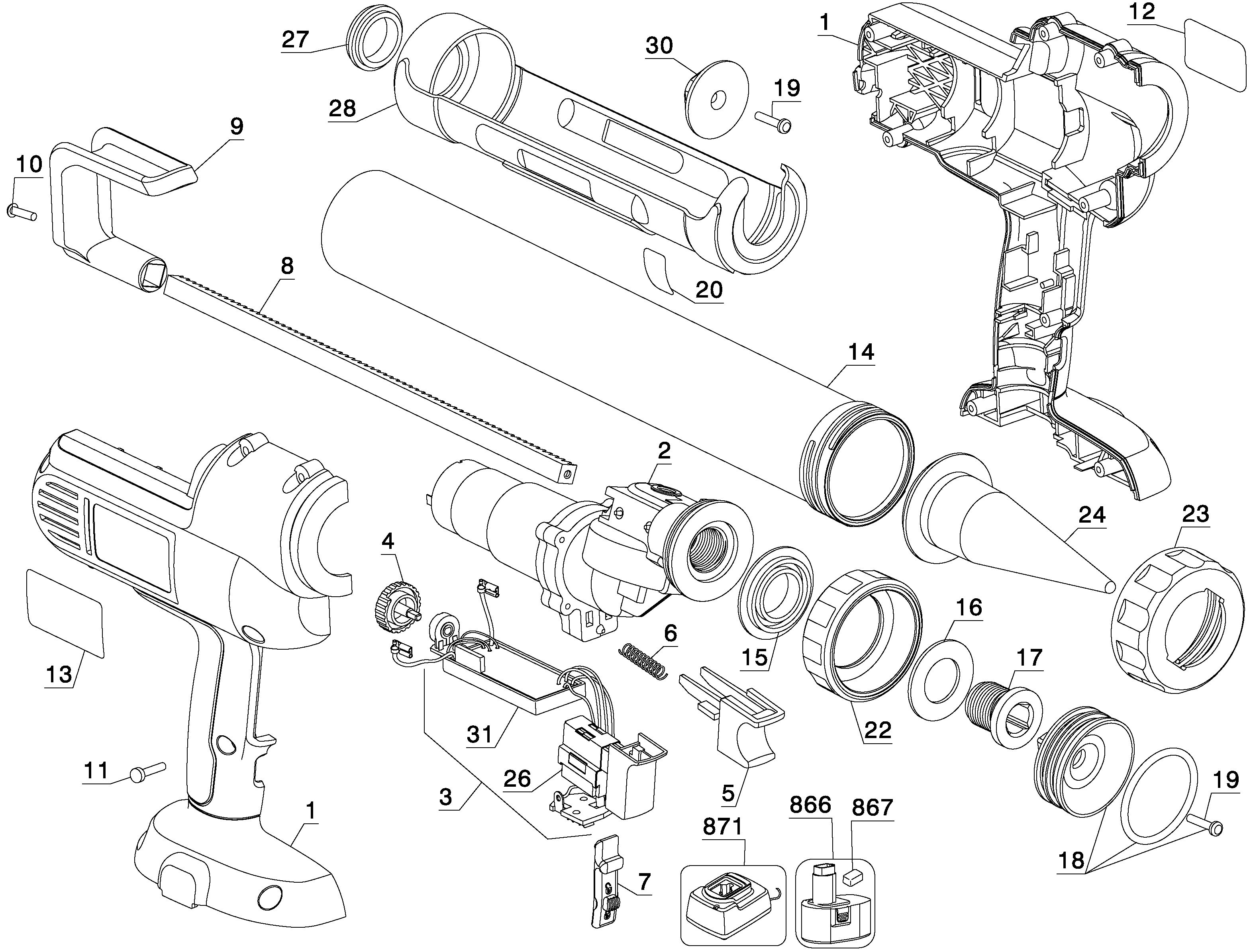 CAULK GUN