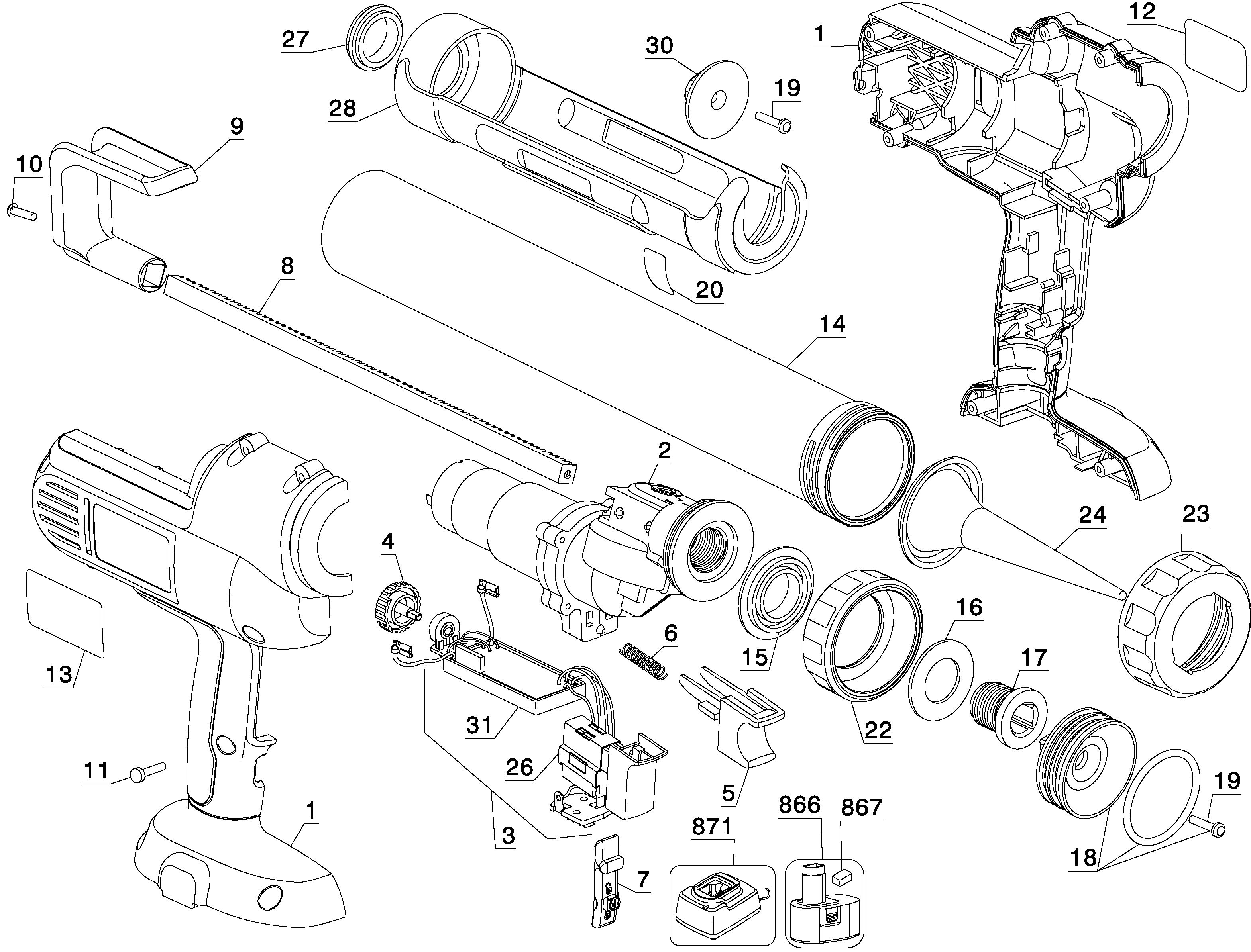 CAULK GUN