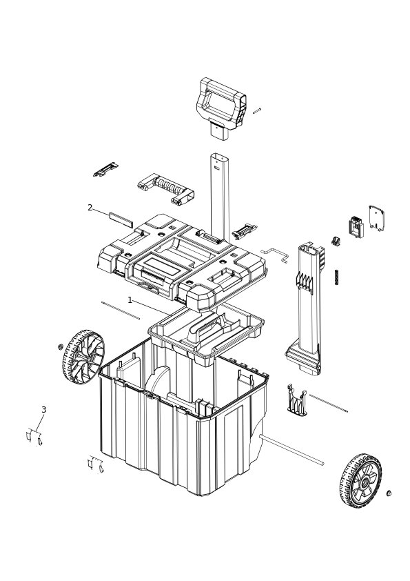DEWALT ORGANIZATOR (Type 1)