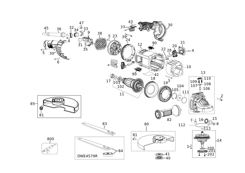 DEWALT POLIZOR UNGHIULAR (Type 5)