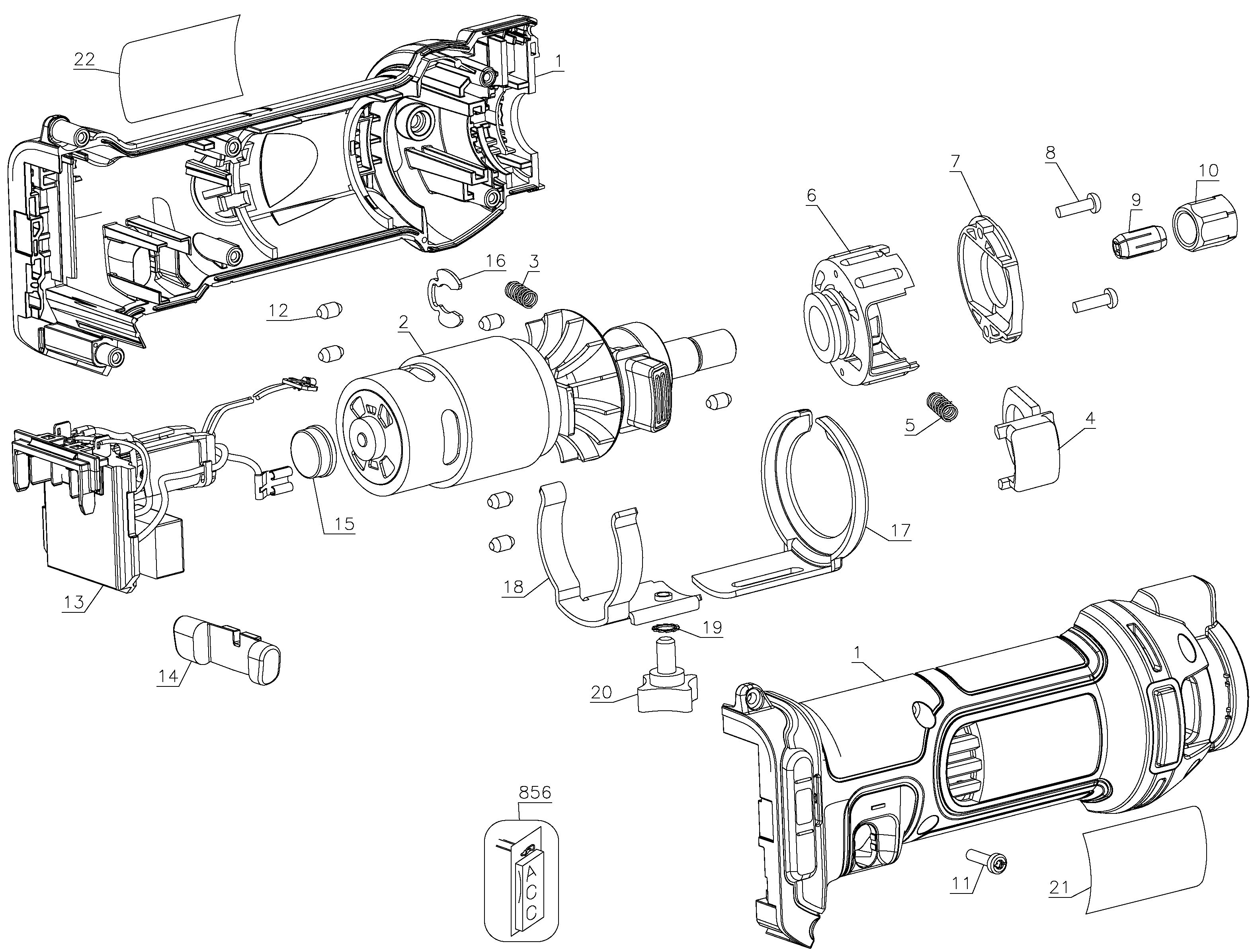 DEWALT CUT OUT TOOL Type 1