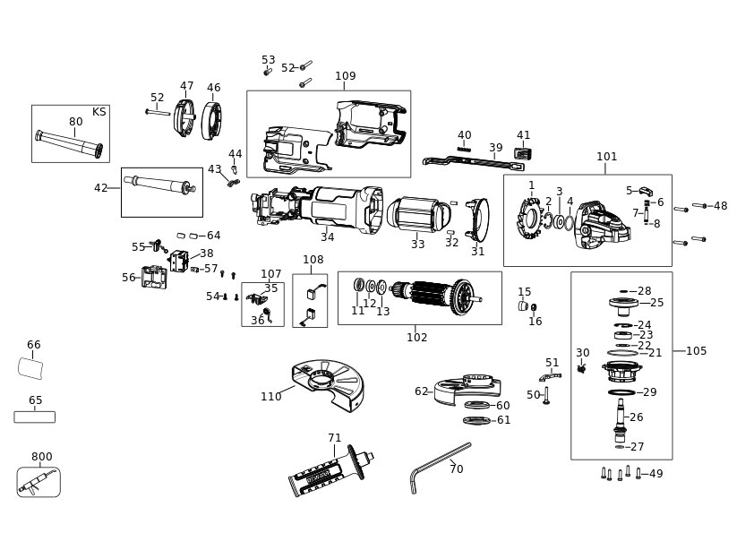 DEWALT POLIZOR UNGHIULAR MIC (Type 5)