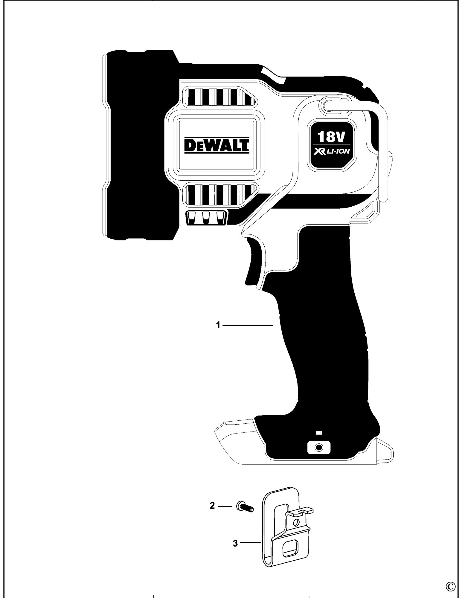 DEWALT PROIECTOR (Type 12)