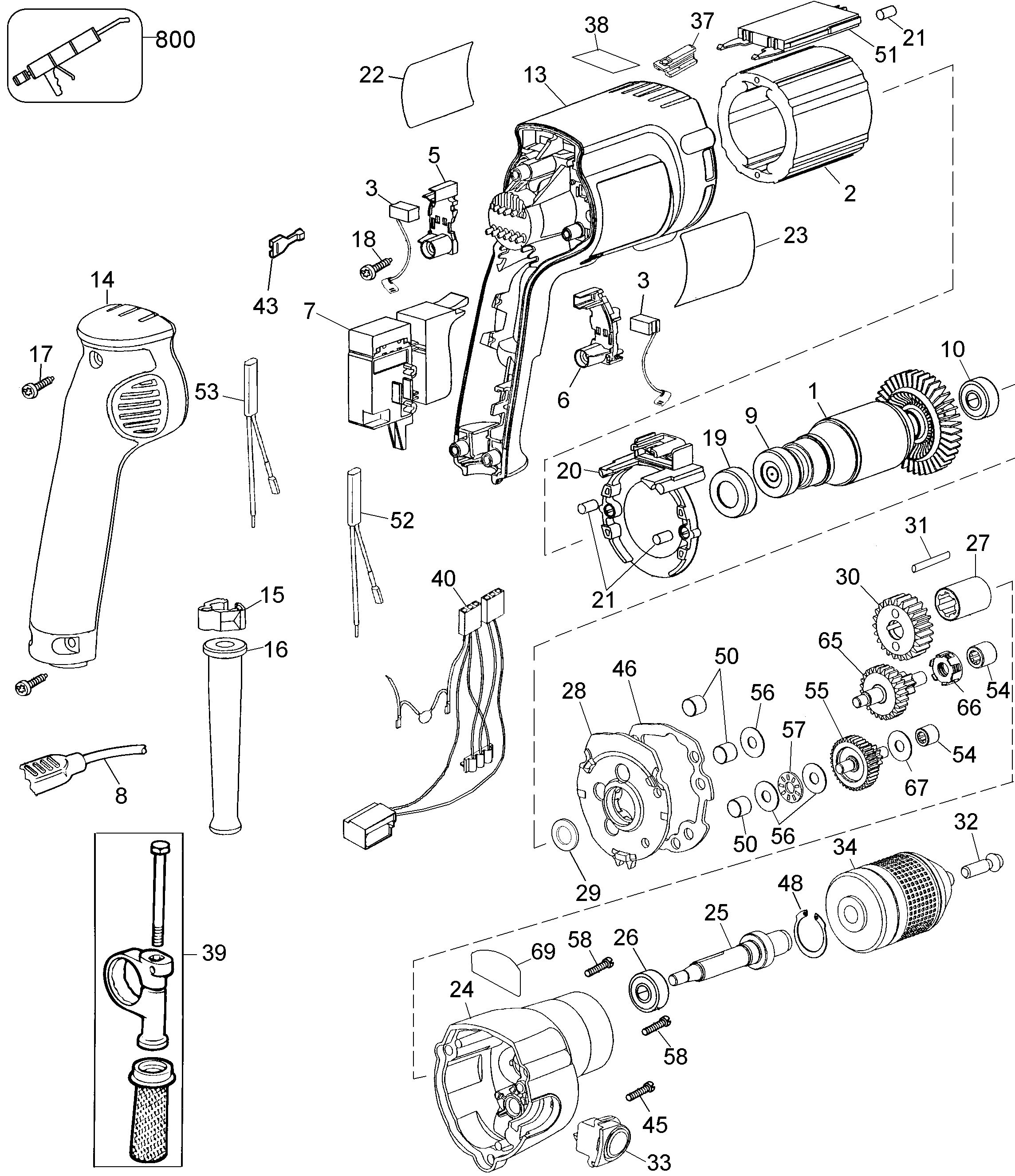 DEWALT DRILL Type A1