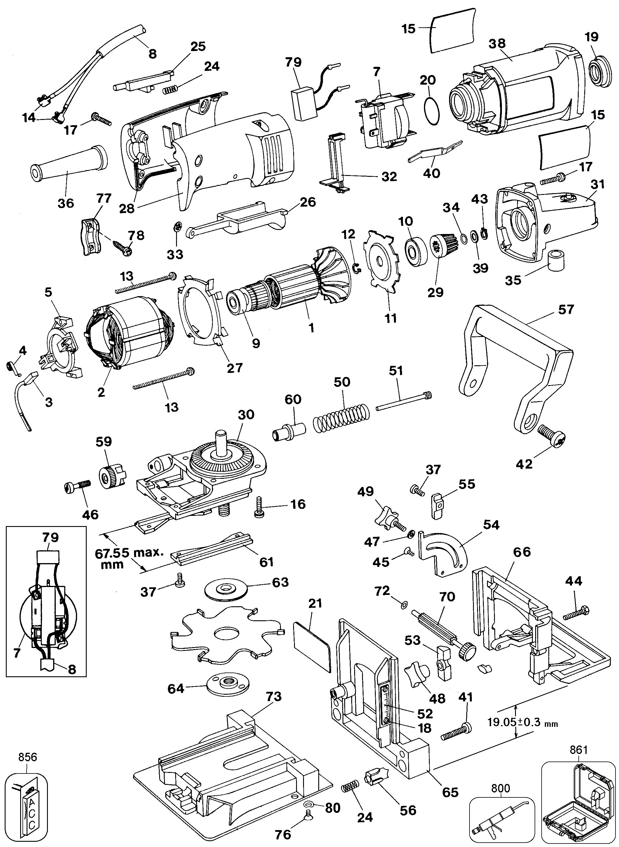 BLACK+DECKER PLATE JOINER GERMANY Type 2
