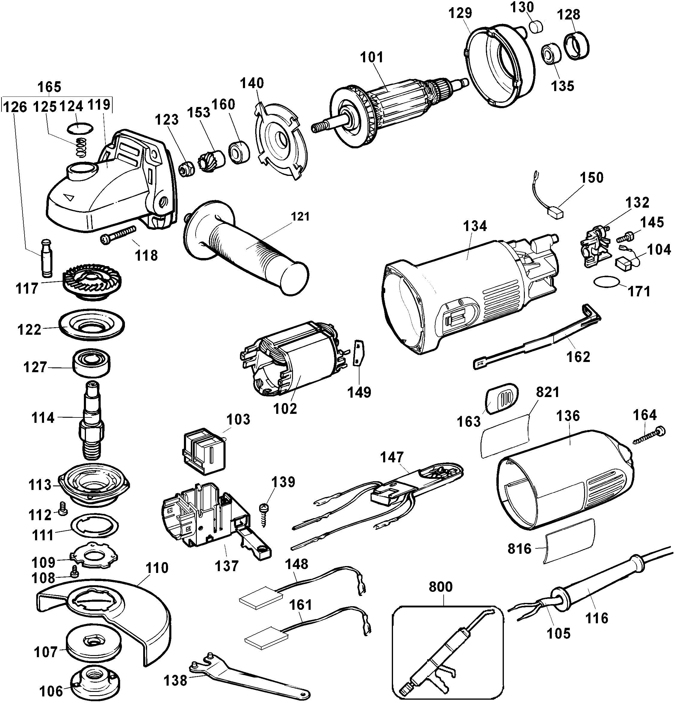 SMALL ANGLE GRINDER