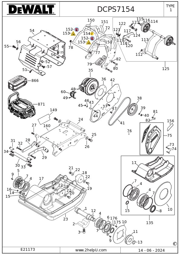 DEWALT COMPACTOR (Type 1)