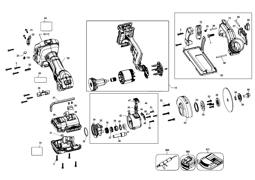 DEWALT TAIERE (Type 10)