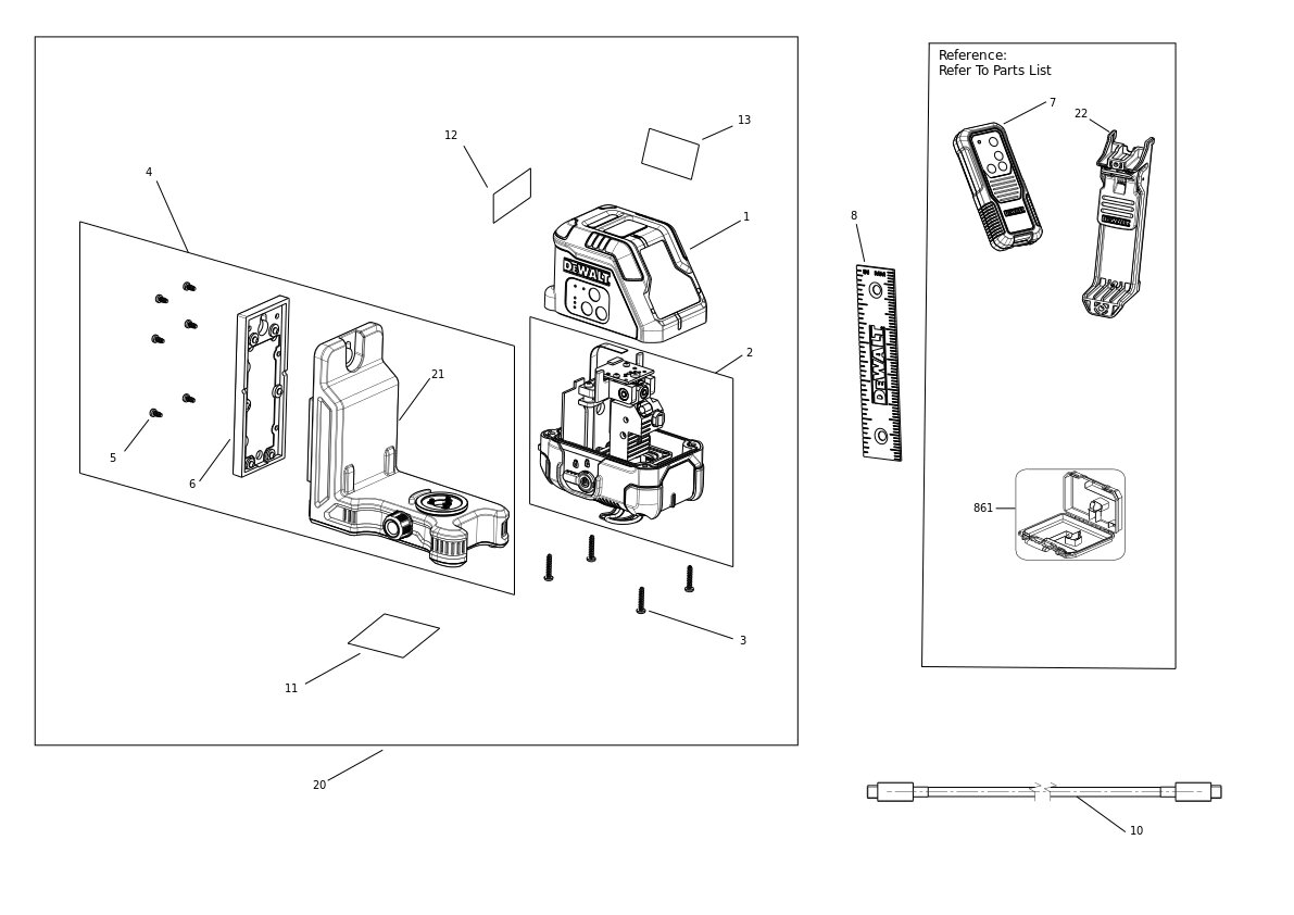 DEWALT NIVELA CU LASER IN CRUCE (Type 2)