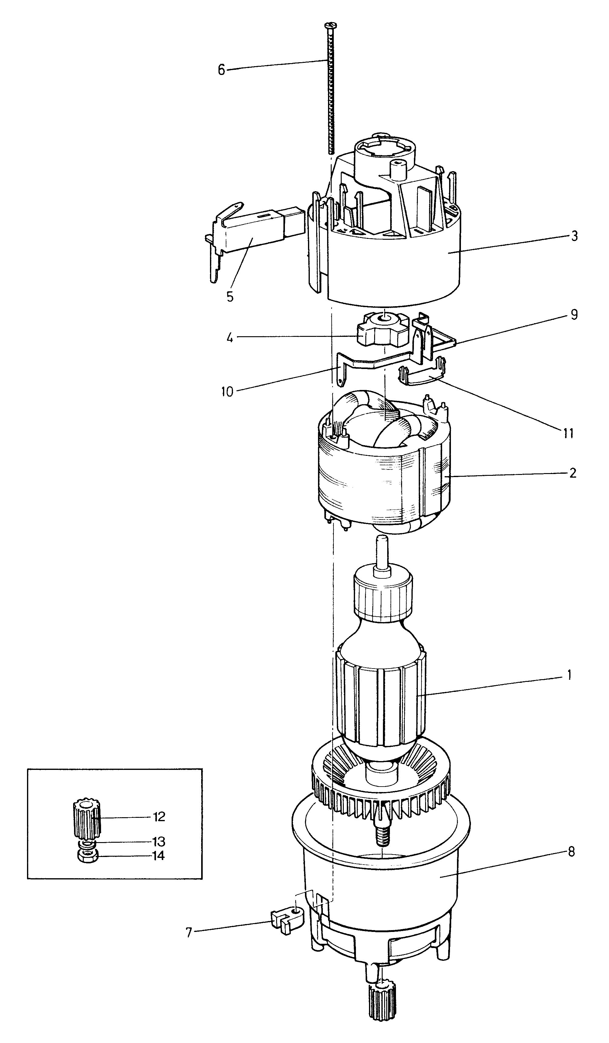 BLACK+DECKER MOTOR PACK (Type 1)