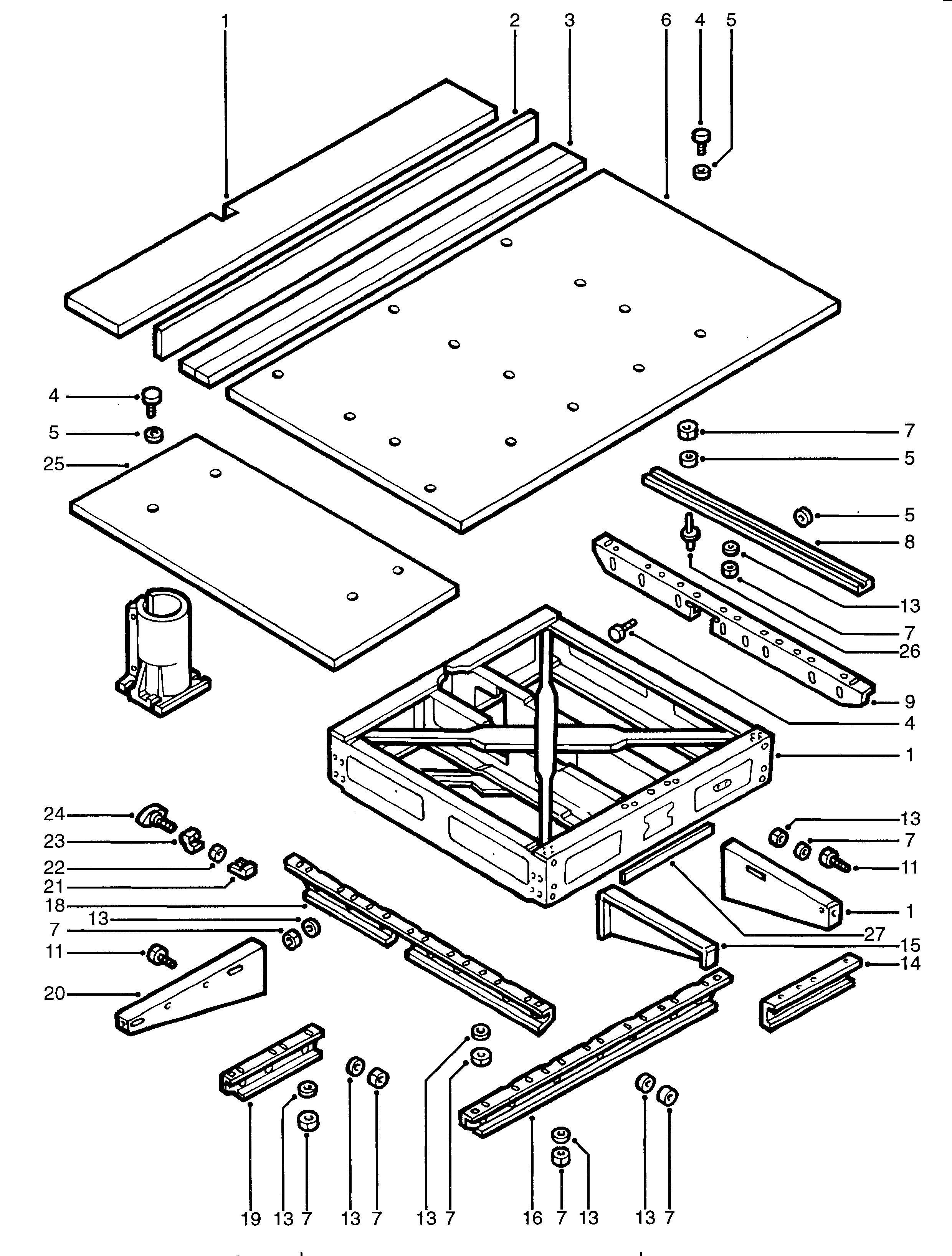 DEWALT RADIAL ARM SAW (Type 1)