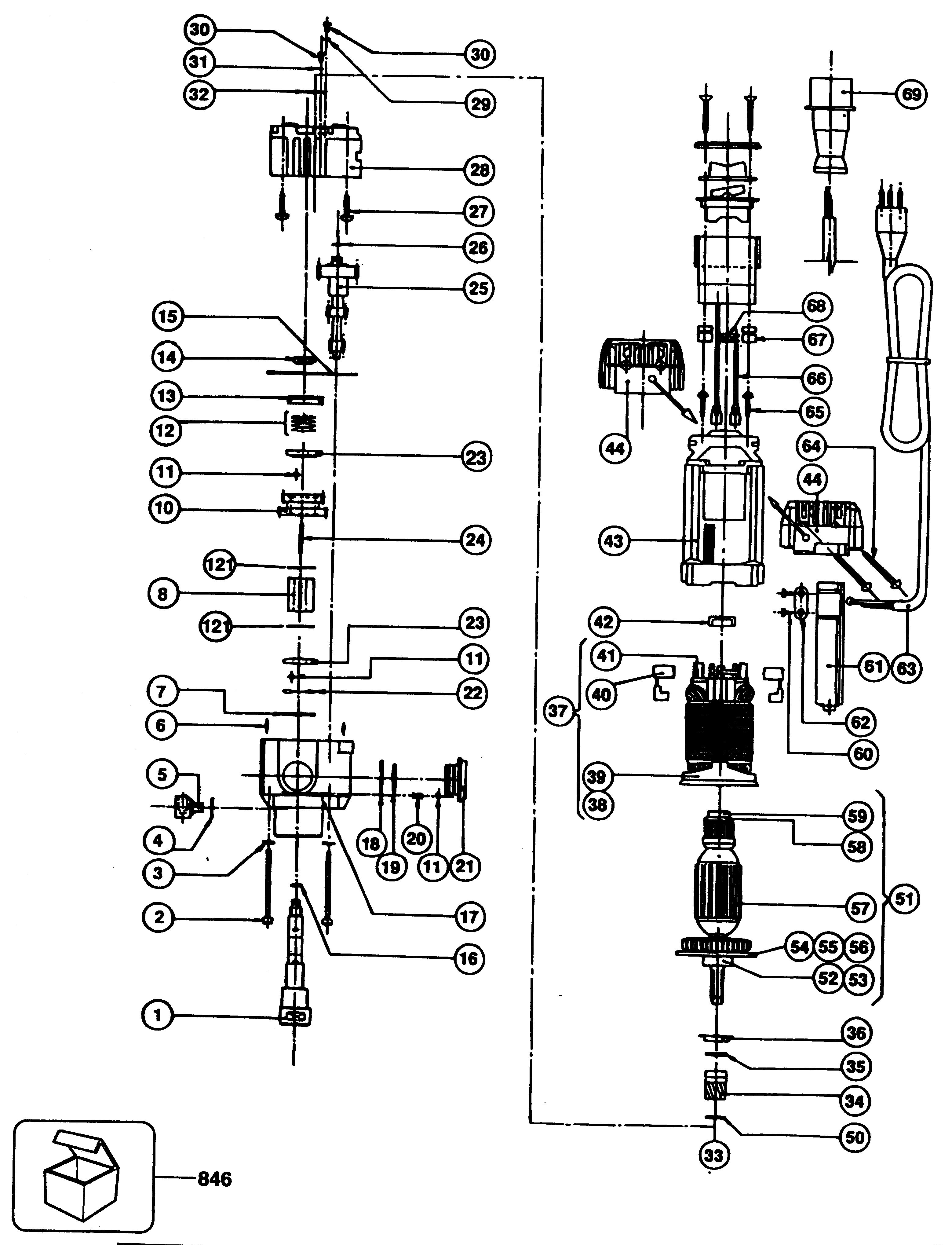 BLACK+DECKER DIAMOND CORE DRILL Type 1
