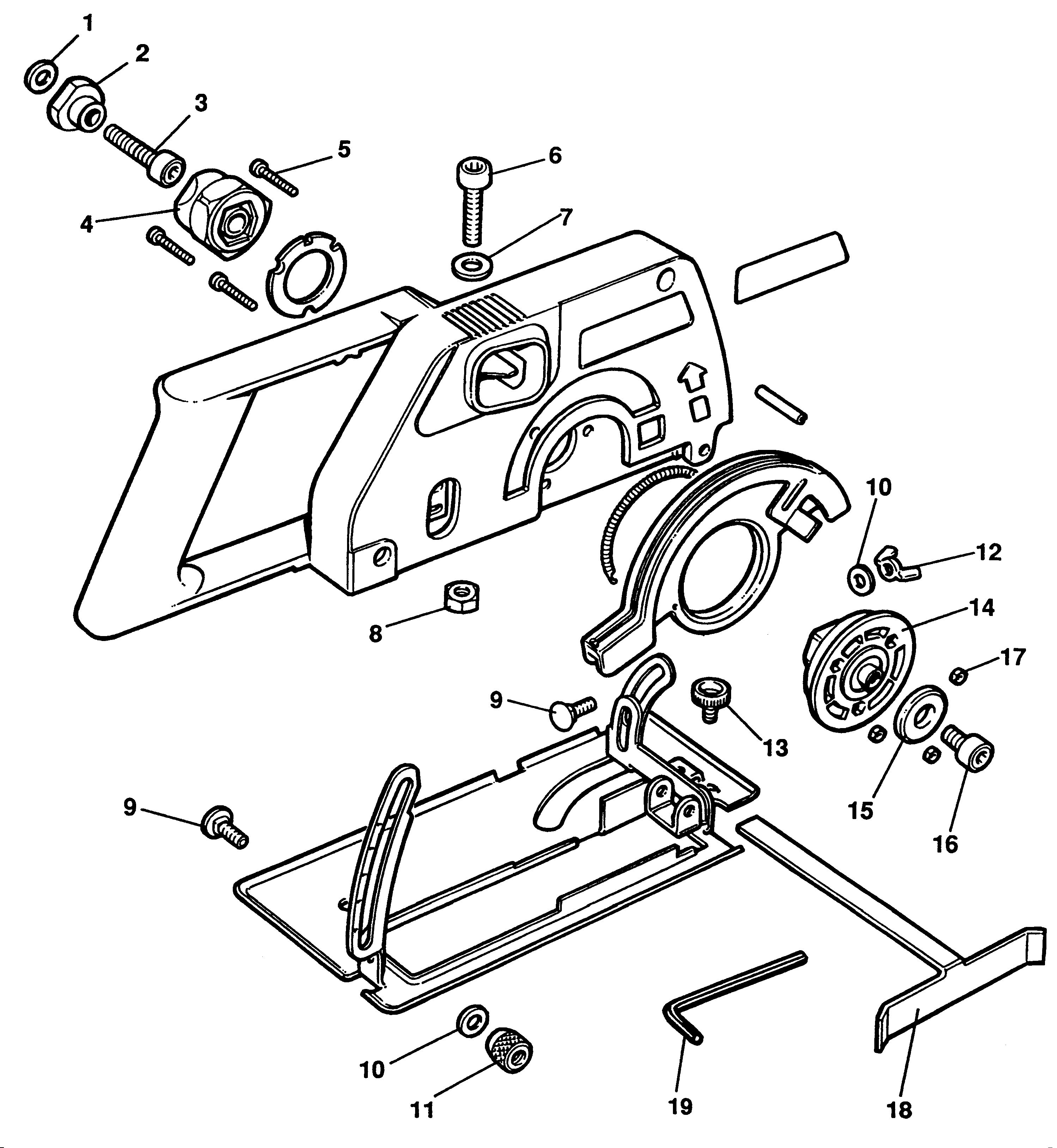 BLACK+DECKER CIRCULAR SAW ATTACHMENT Type 1