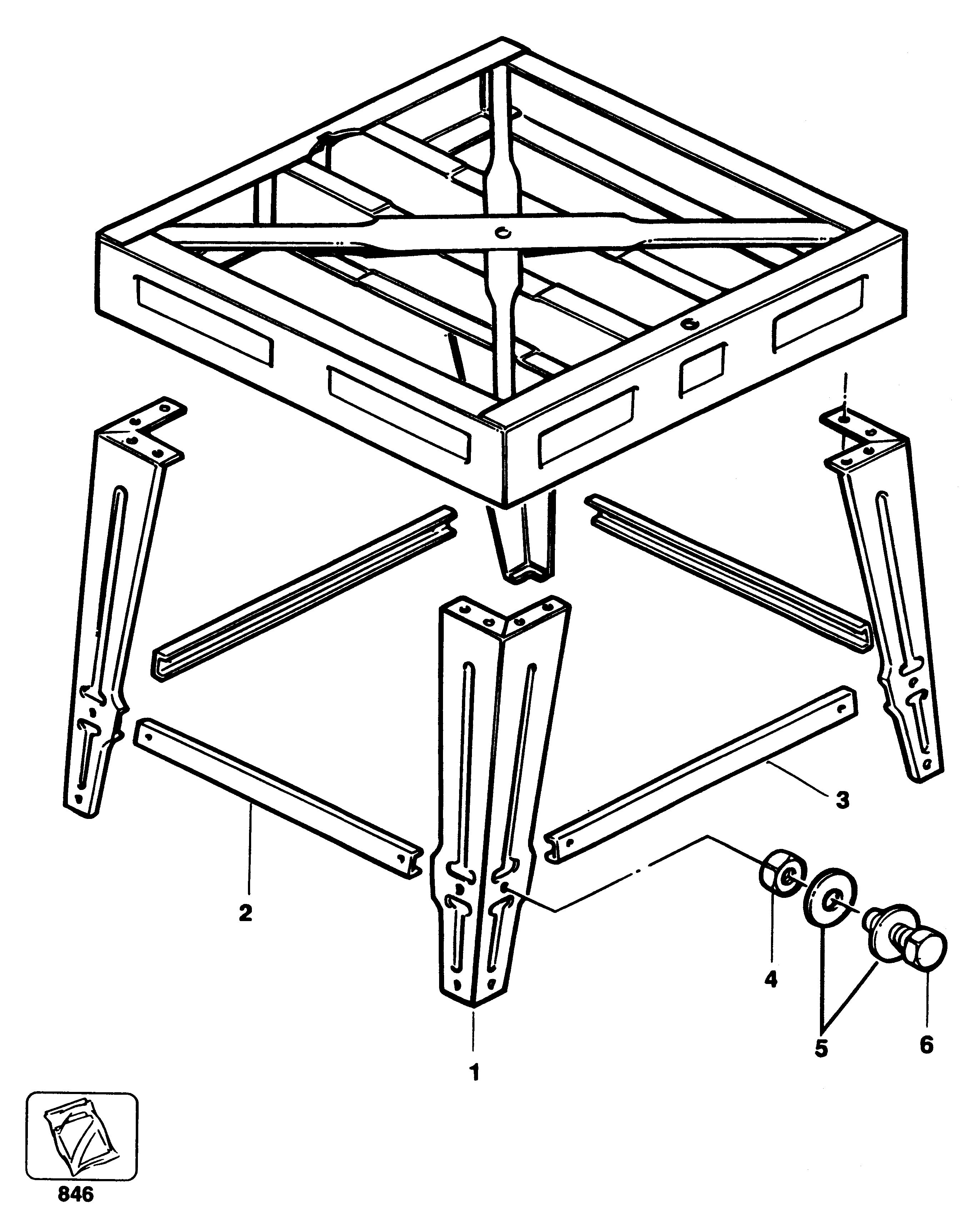 DEWALT LEG STAND (Type 1)