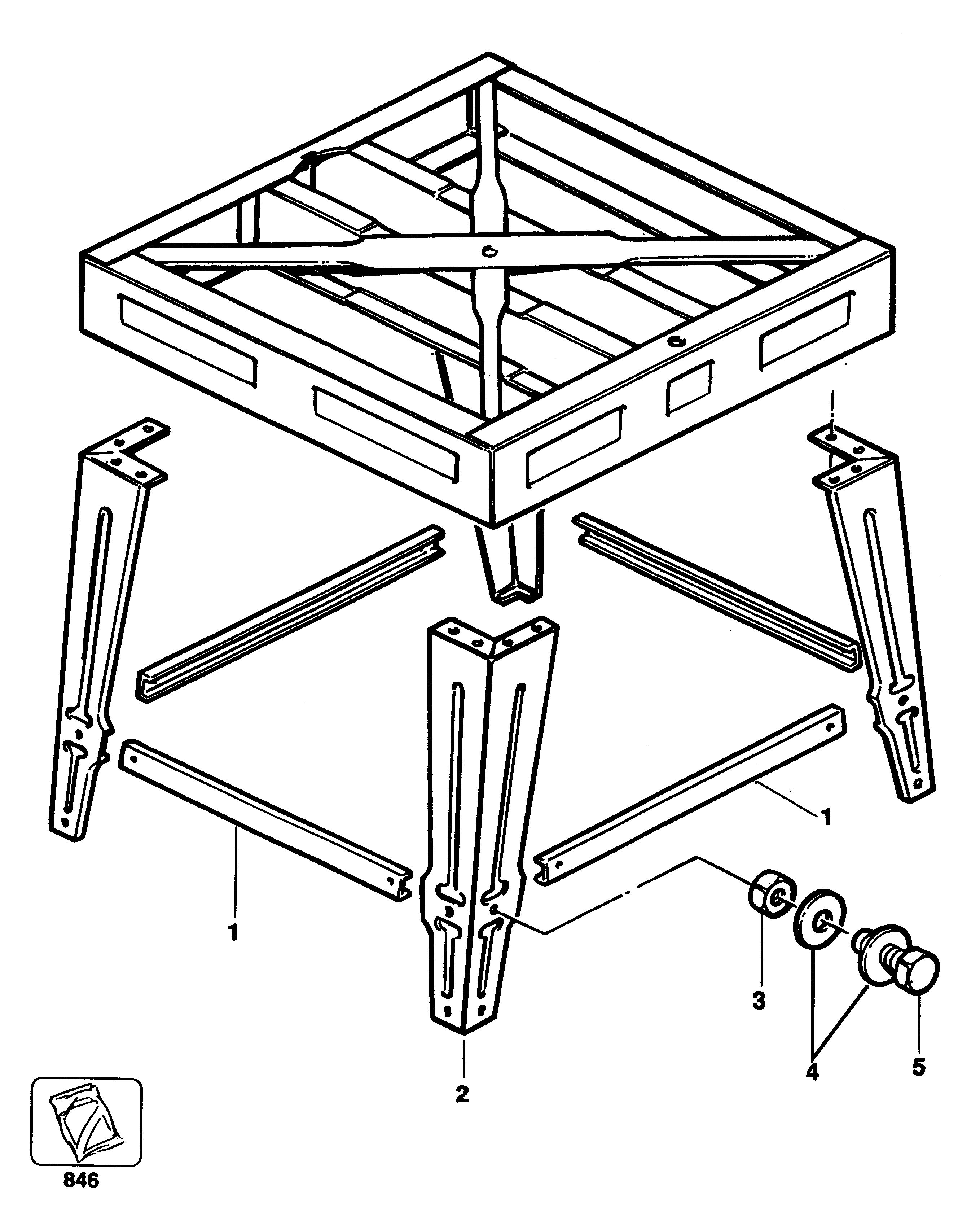 DEWALT LEG STAND (Type 1)