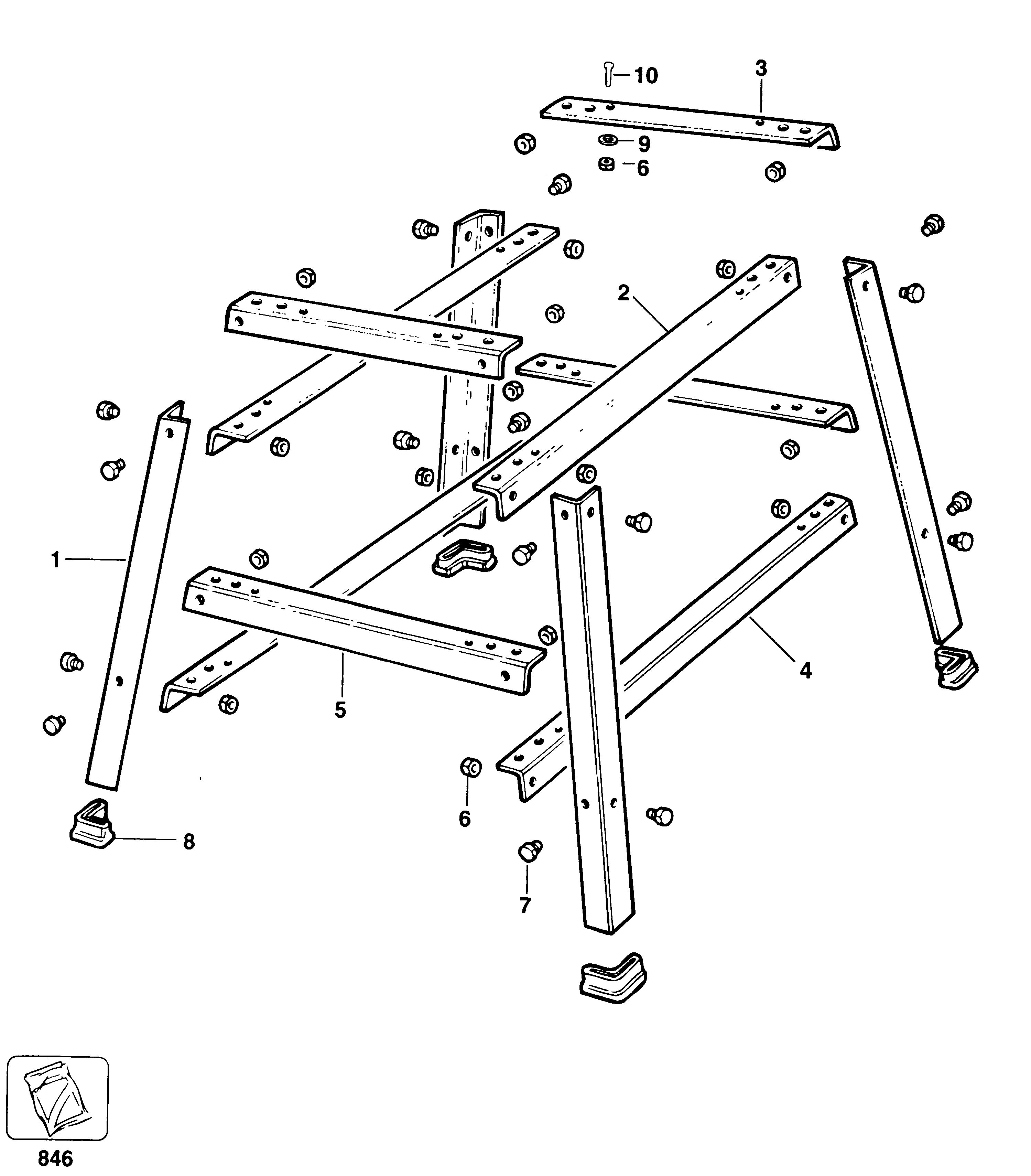 DEWALT LEG STAND (Type 1)