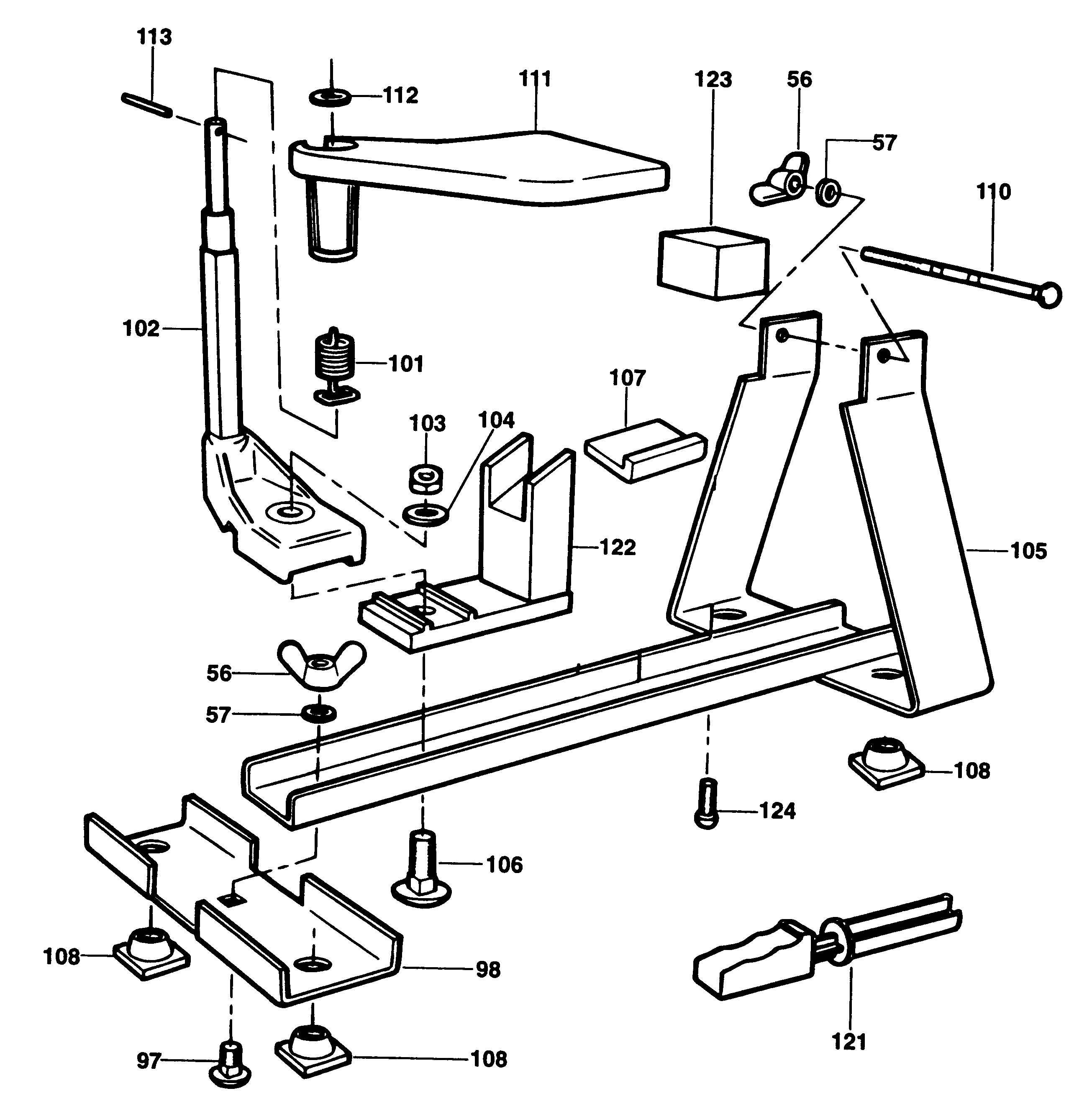 BLACK+DECKER PLANER STAND Type 1