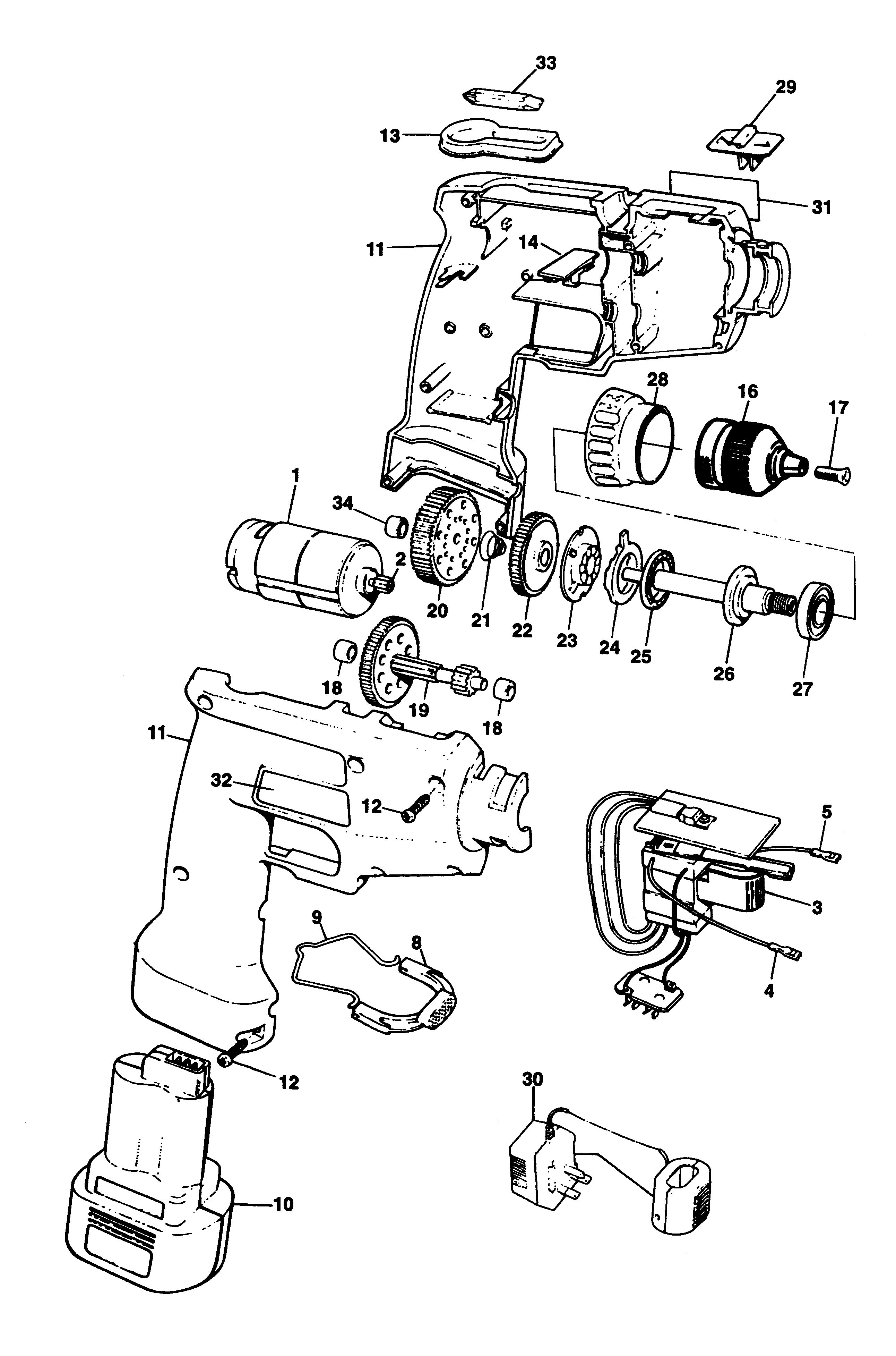 BLACK+DECKER DRILL Type 1