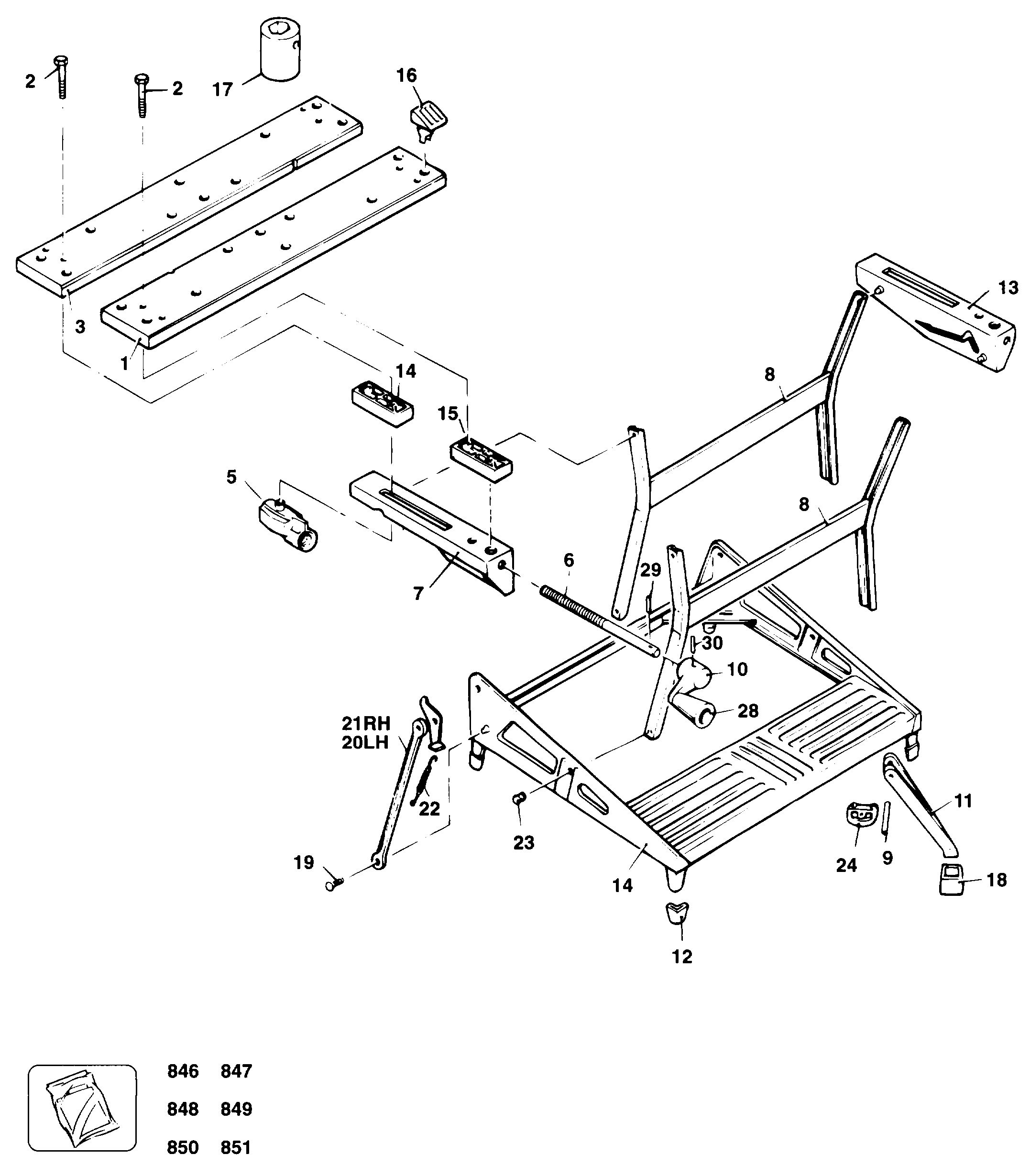 BLACK+DECKER WORKMATE Type 3